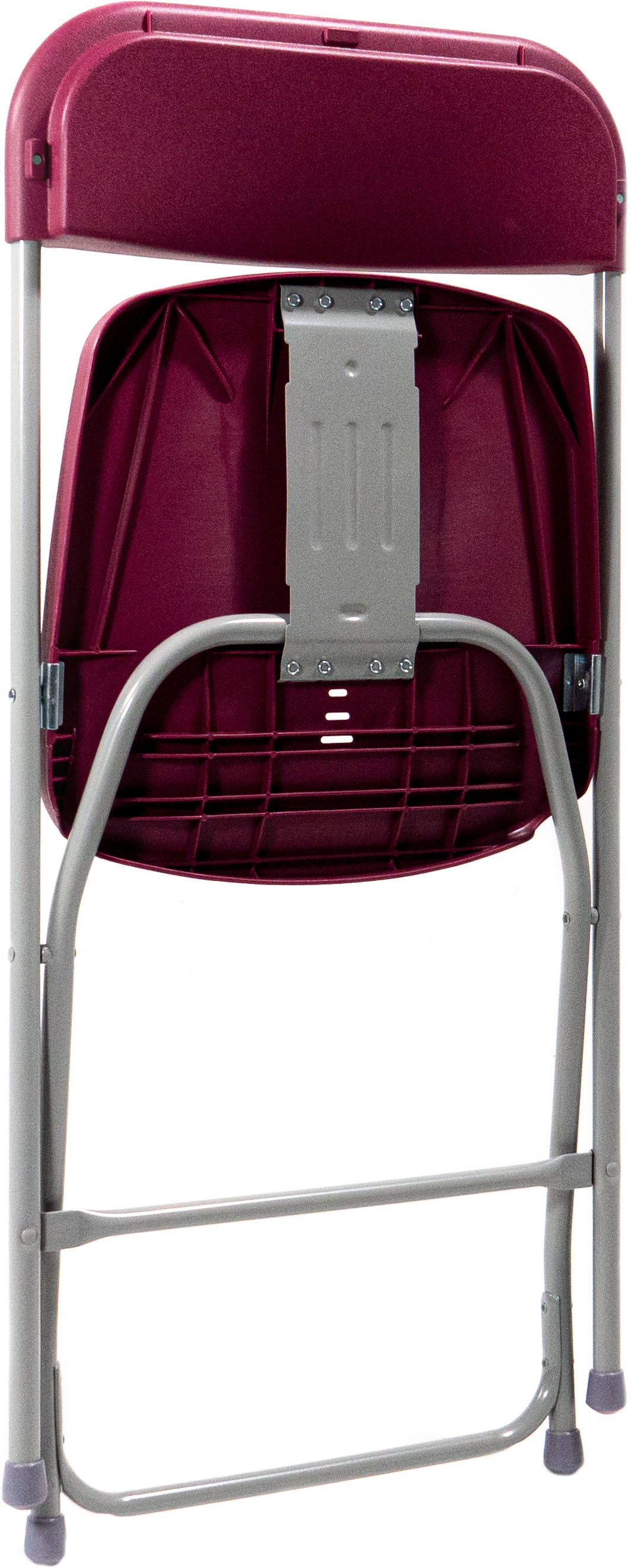 Essentials Klappstuhl »Budget«, 1 St., grau/bordeaux