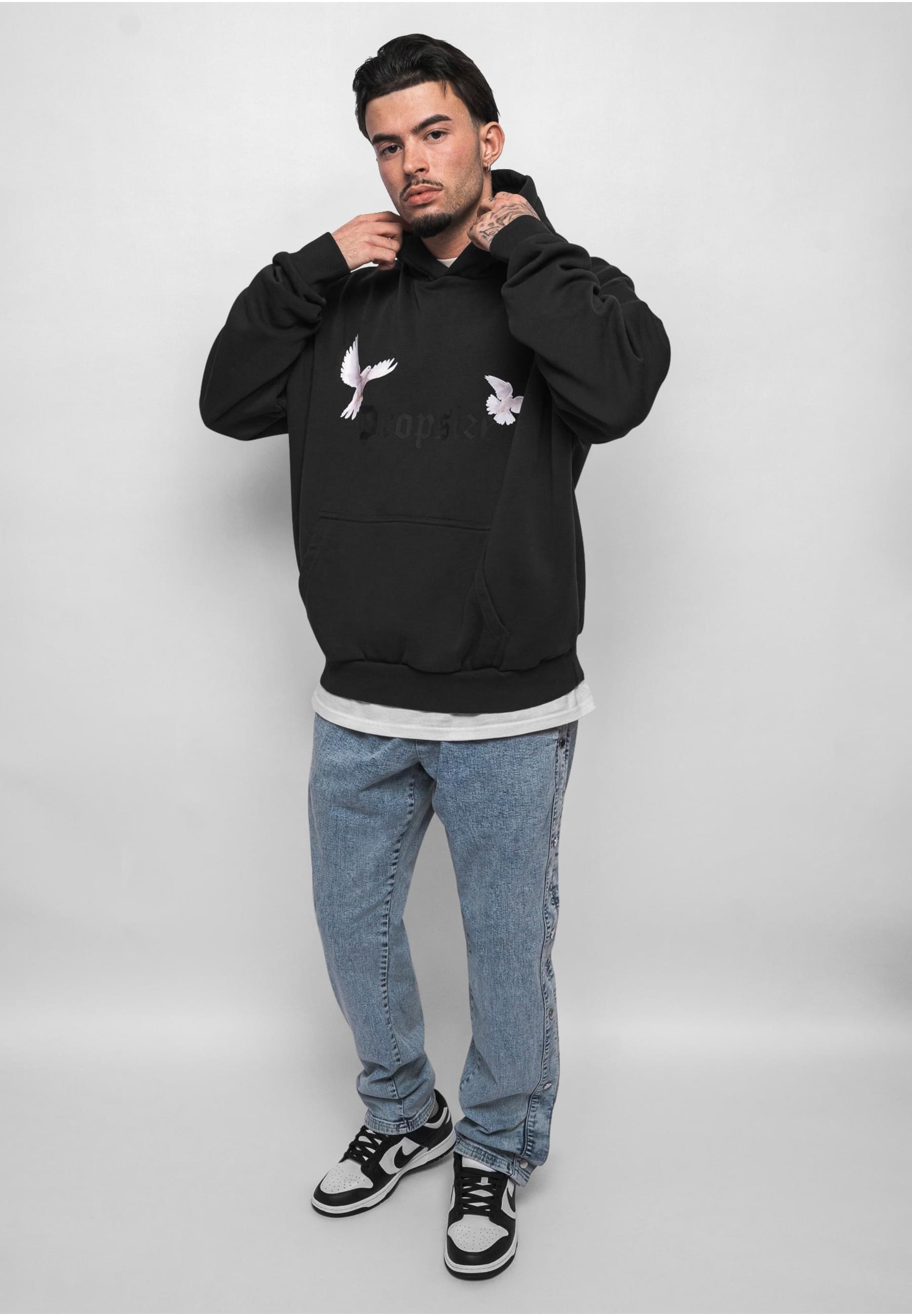 Dropsize Kapuzensweatshirt »Dropsize Herren Heavy Oversize Doves Hoodie«, 1 Stk.
