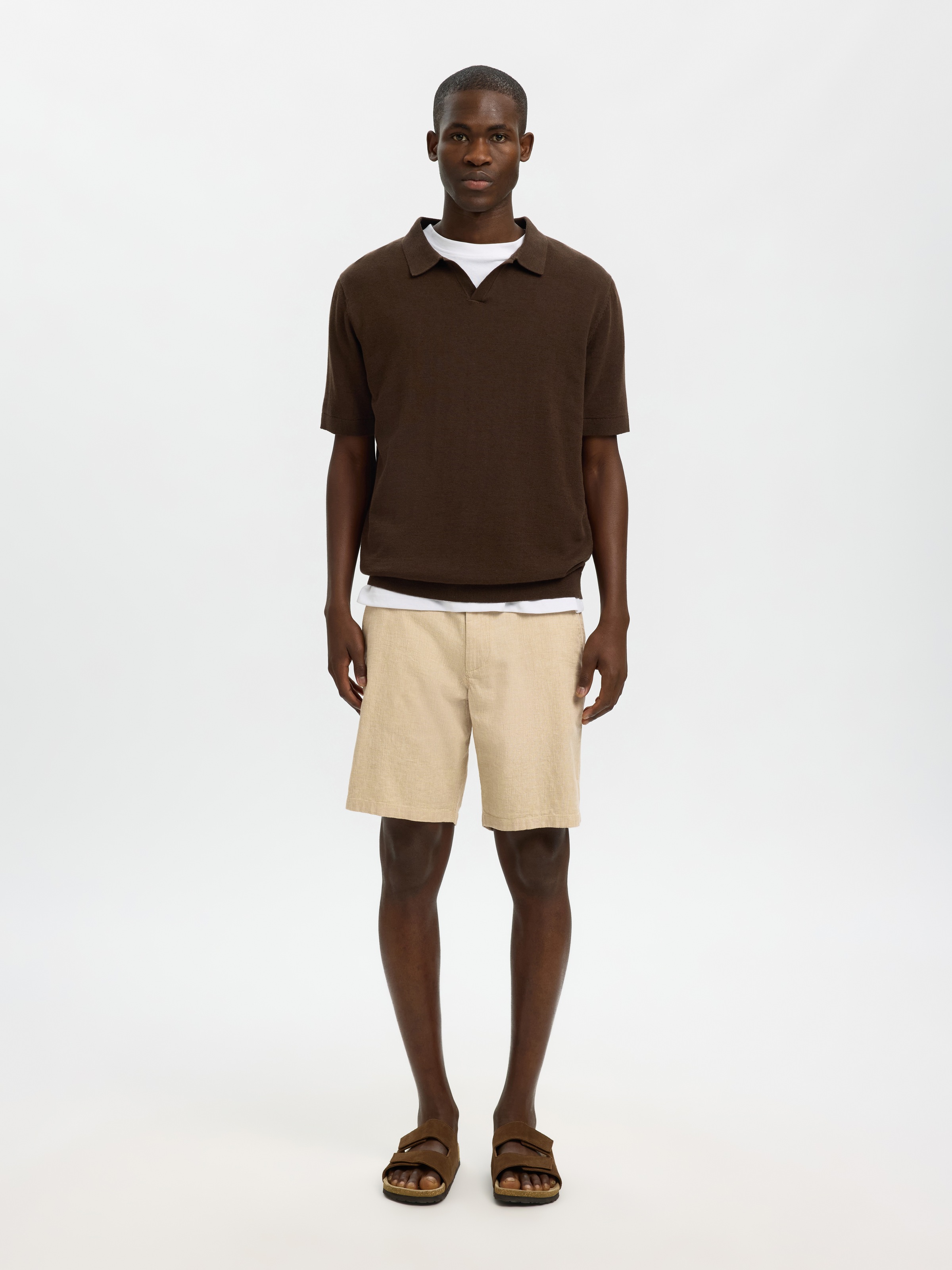 SELECTED Chinoshorts »SLHREGULAR-BRODY SUN SHORTS NOOS«  Baumwollmischung, regular fit