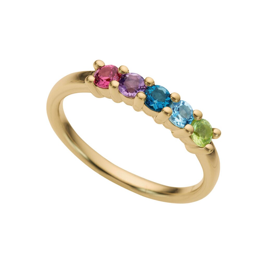 Firetti Fingerring »Schmuck Geschenk Gold 333 Damenring Goldring Edelstein Farbstein«