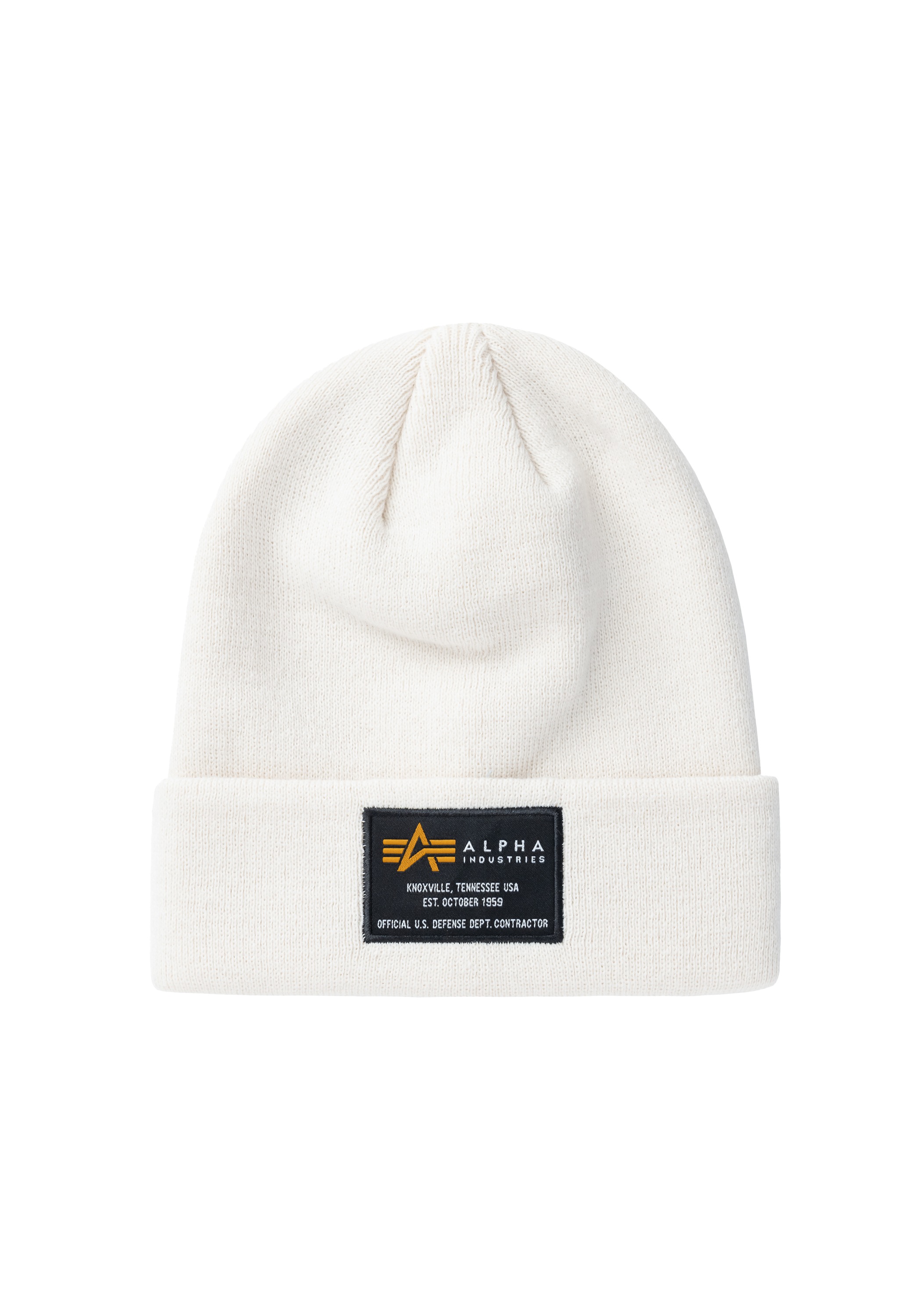ALPHA INDUSTRIES Skimütze »Crew Beanie« jet stream white
