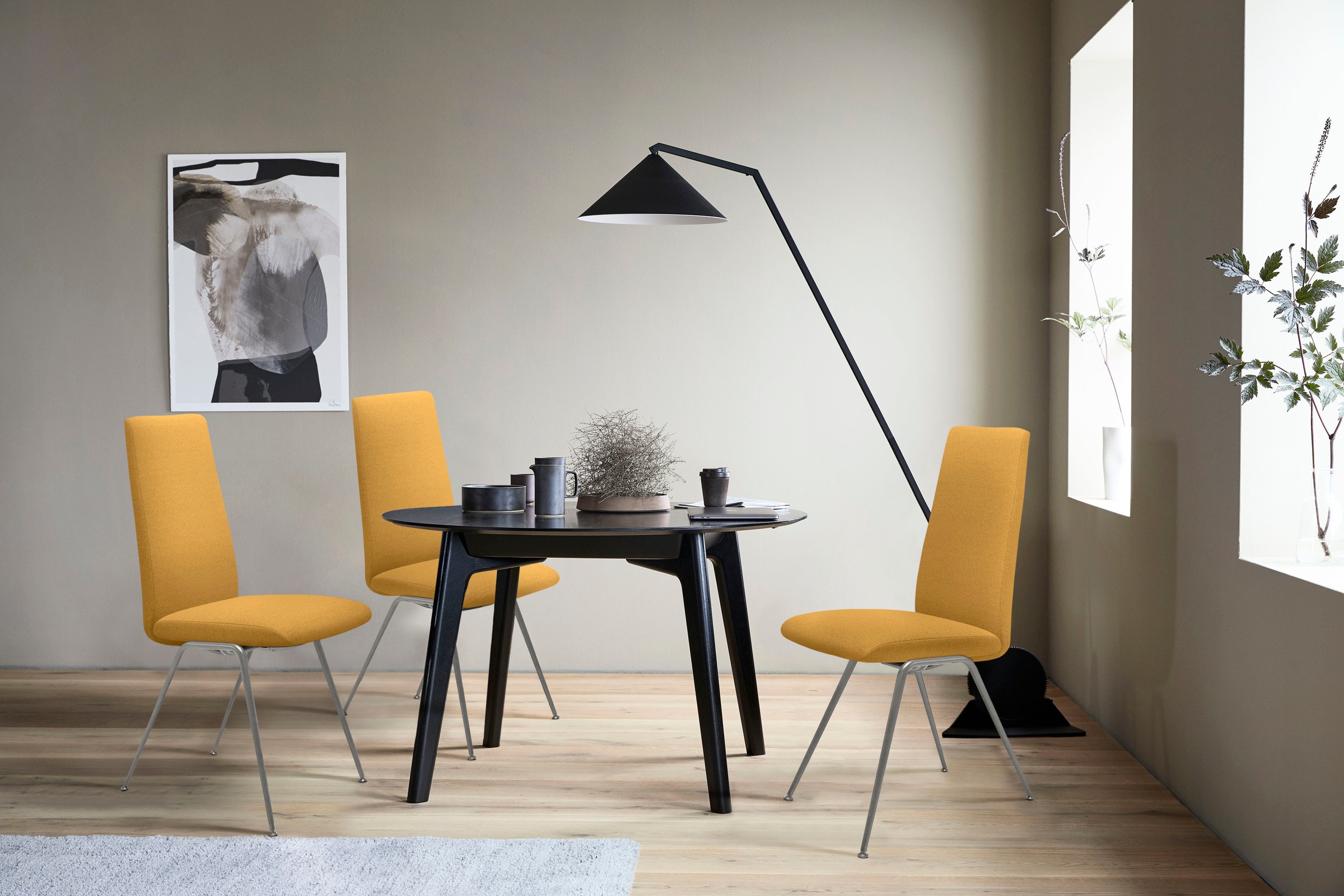 Stressless® Polsterstuhl »Laurel«, ROHLEDER Stoff Q2 FARON, High Back, Größ günstig online kaufen