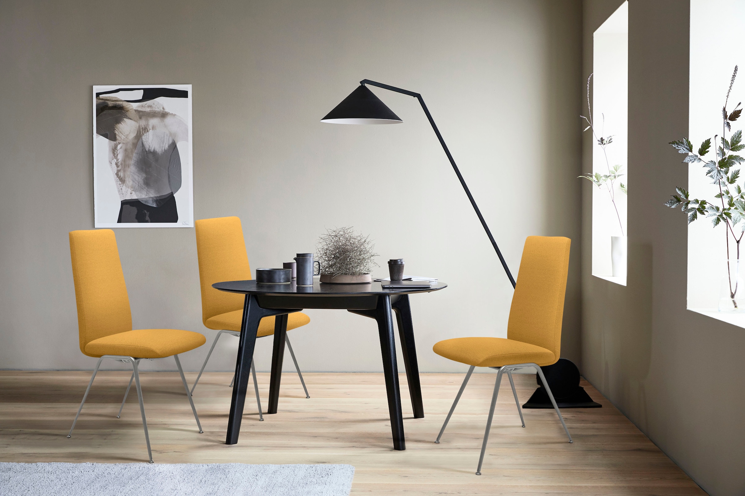 Stressless® Polsterstuhl »Laurel«, ROHLEDER Stoff Q2 FARON, High Back, Größ günstig online kaufen