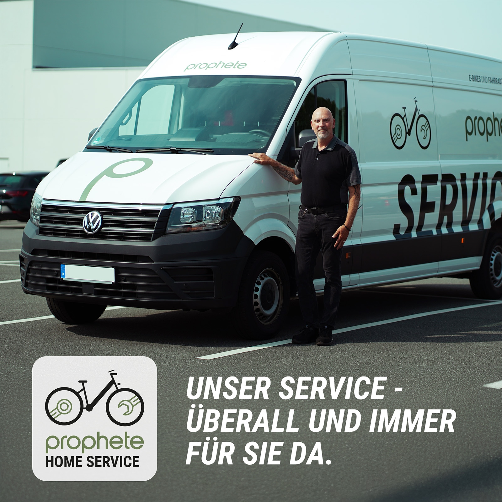 Prophete »Longtail - Urbanicer 4.0 inkl. 2 Sitzpolster« 9 Gang Shimano Cues Schaltwerk Kettenschaltung Mittelmotor 250 W Heck-Gepäckträger bis 80kg Zuladung, 10 Jahre Garantie auf den Rahmen