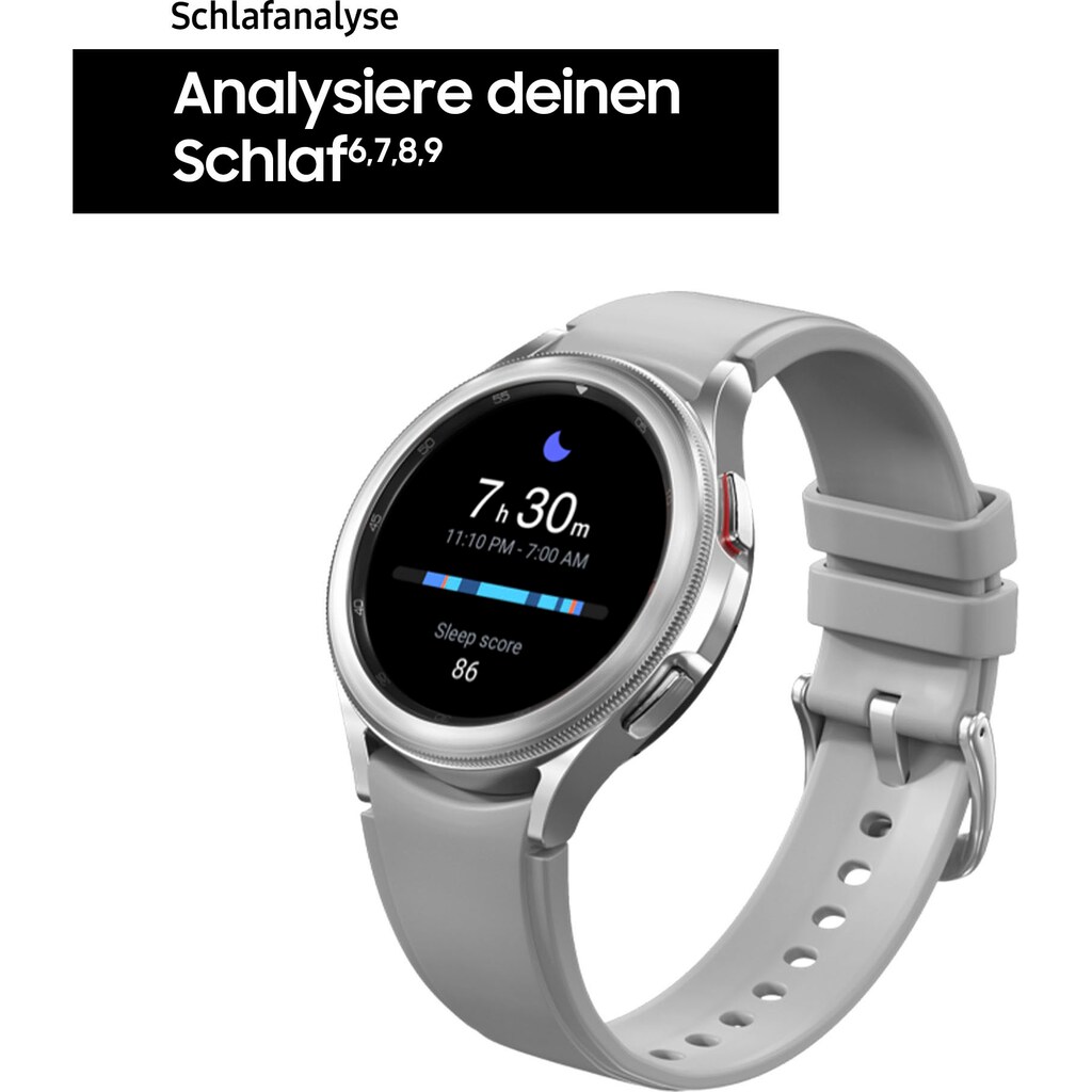 Samsung Smartwatch »Galaxy Watch 4 classic-42mm LTE«, (Wear OS by Google)