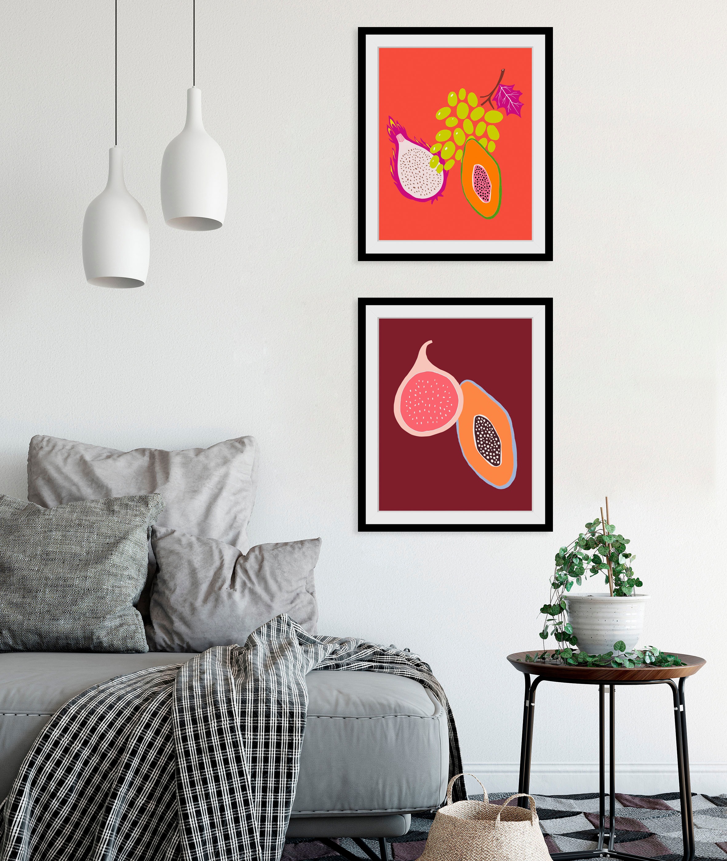 queence Bild »Neele«, Obst-Obst Bilder-Lebensmittel-Essen-Kunst-Figuren, (1 günstig online kaufen