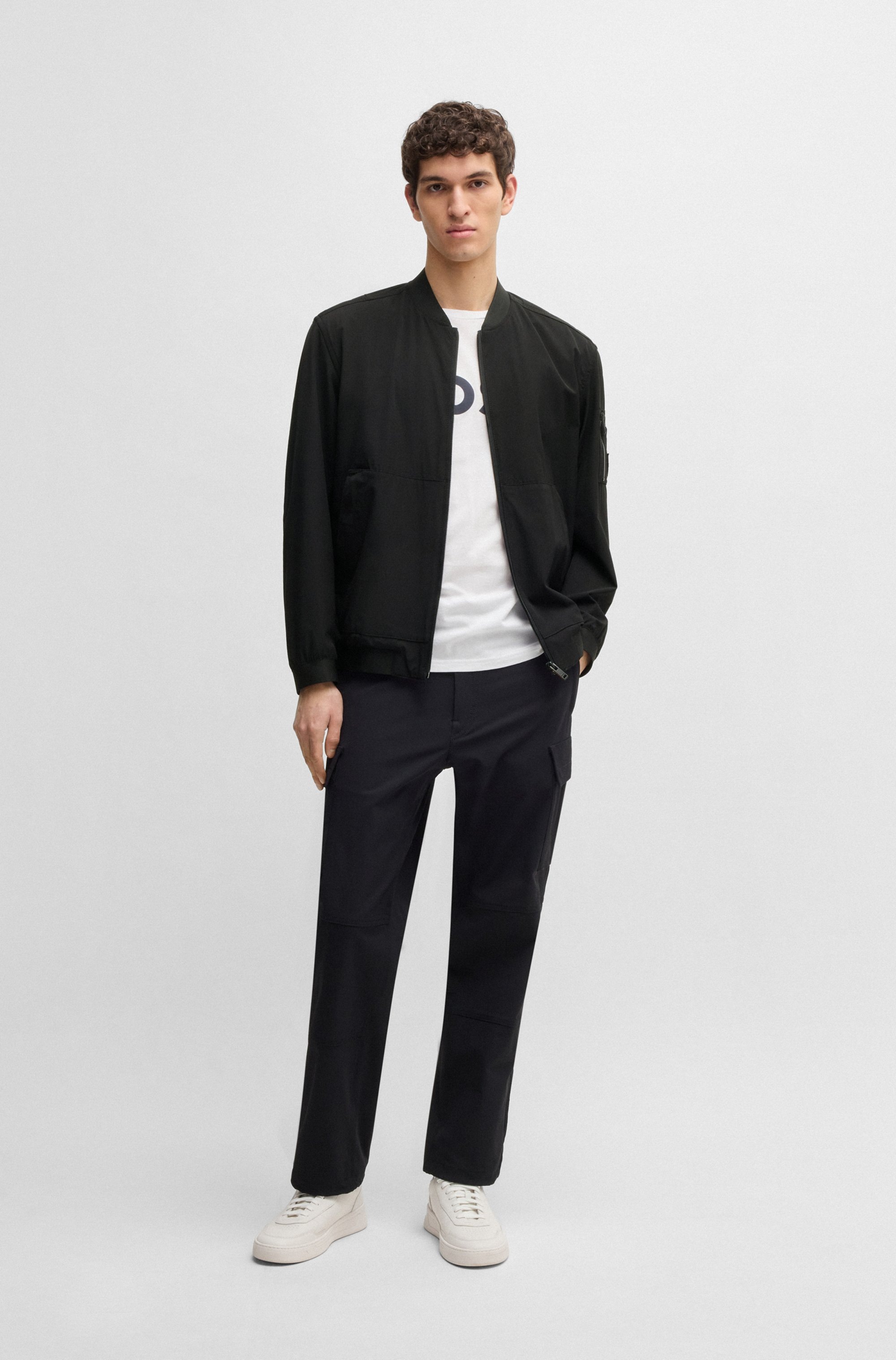 BOSS ORANGE Blouson »Oneth«, mit Ärmeltasche