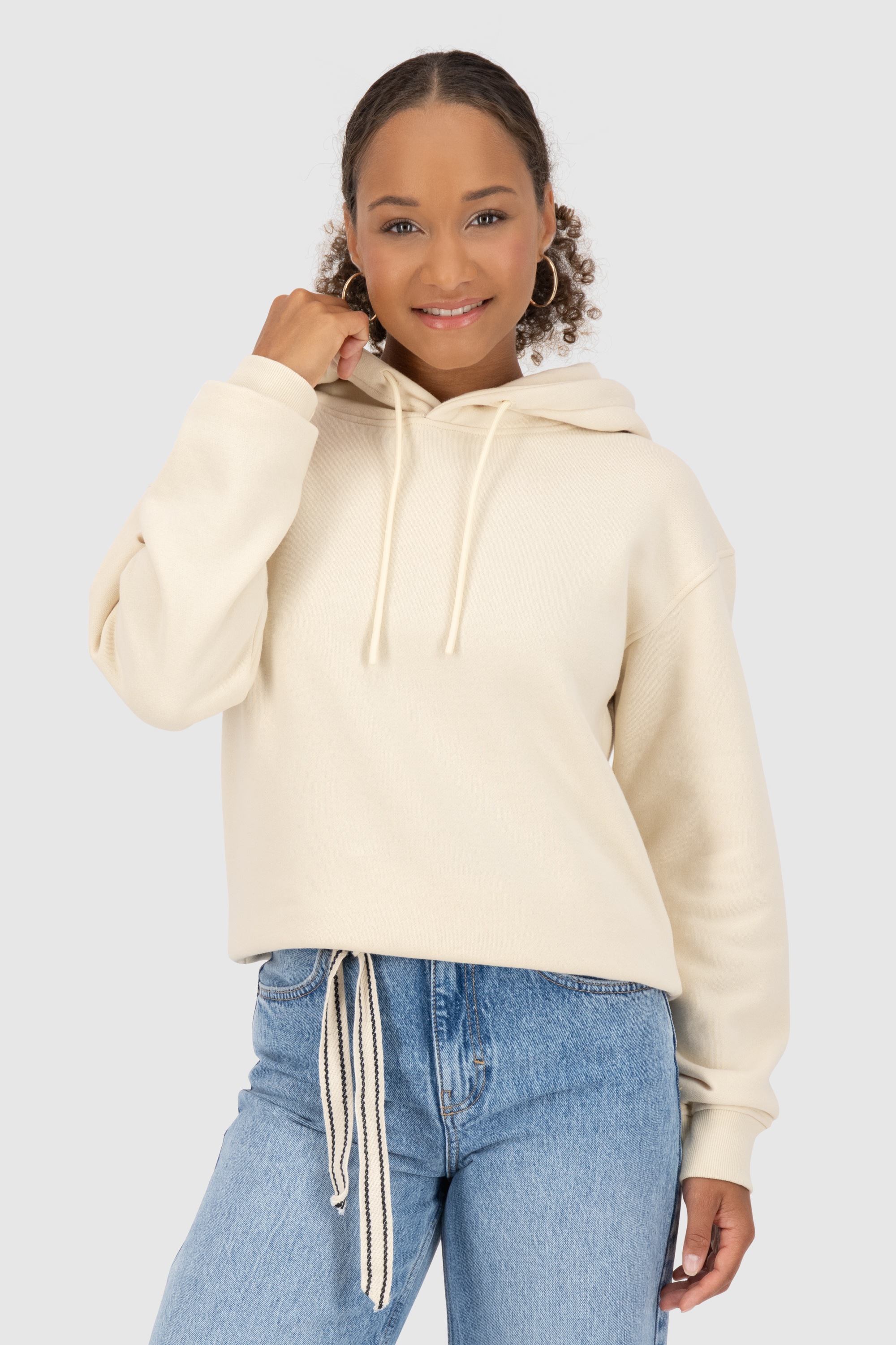 Alife & Kickin Kapuzensweatshirt »Damen ThaneeAK A«, Basic Hoodie Kapuzenpullover, Sweatshirt mit Kapuze