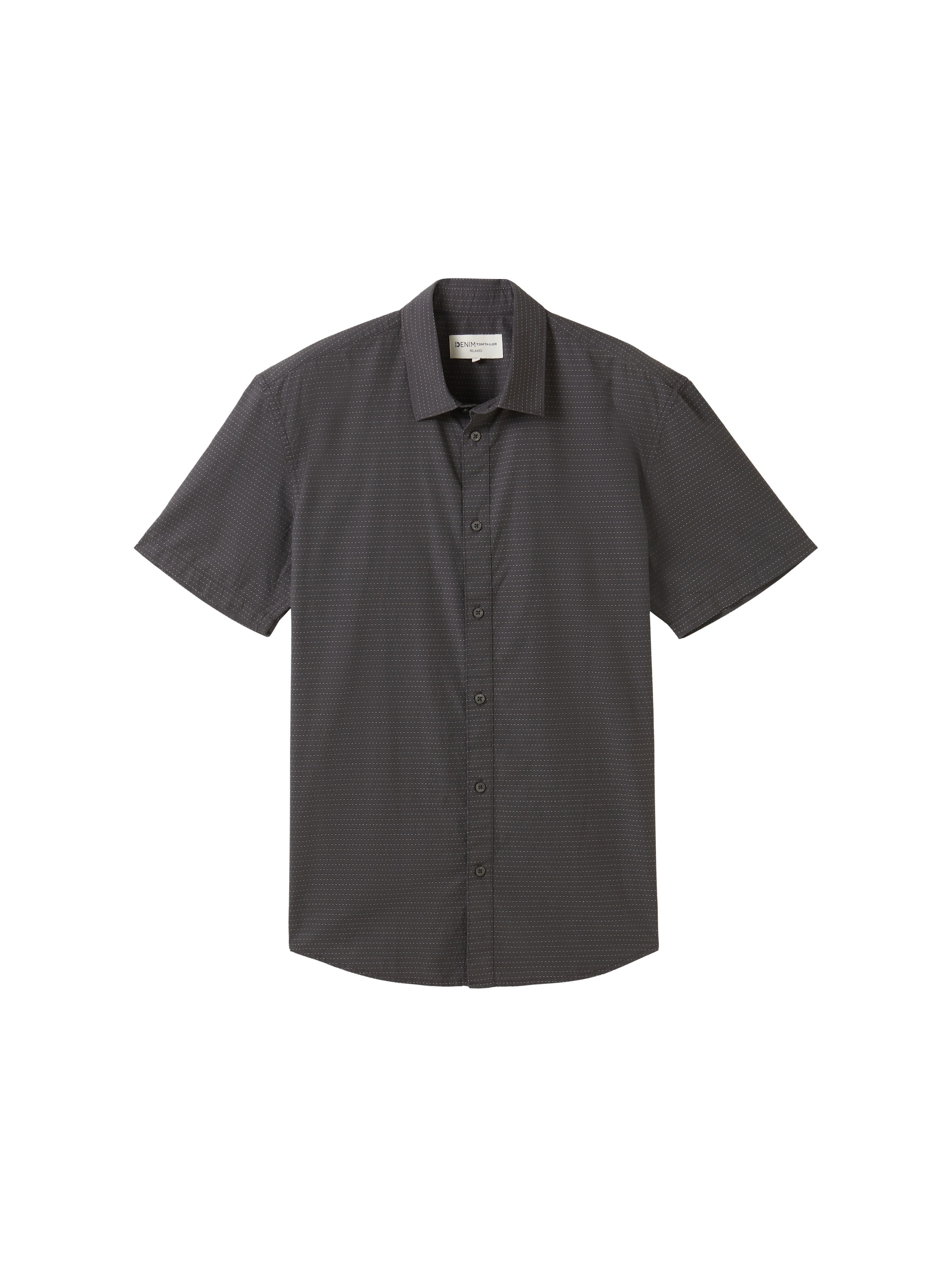 TOM TAILOR Denim Kurzarmhemd, mit Muster