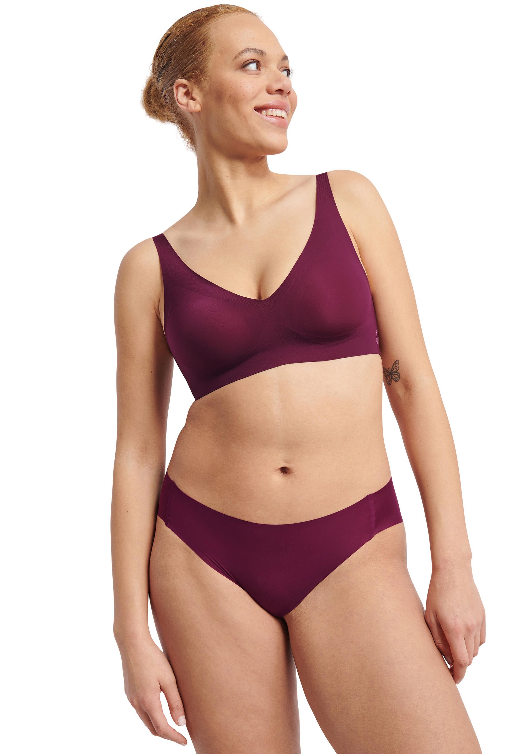 sloggi Bügelloser BH »NEU: ZERO Feel 2.0 Soft bra«, nahtlos und unsichtbar