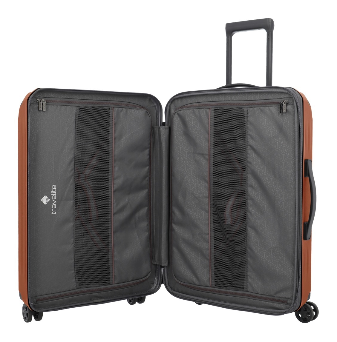 travelite Trolleyset »DYNAMIIC S/M/L, verschiedene Farben«, (Set, 3 tlg., S/M/L), Hartschalen-Koffer ABS Volumenerweiterung bei M/L