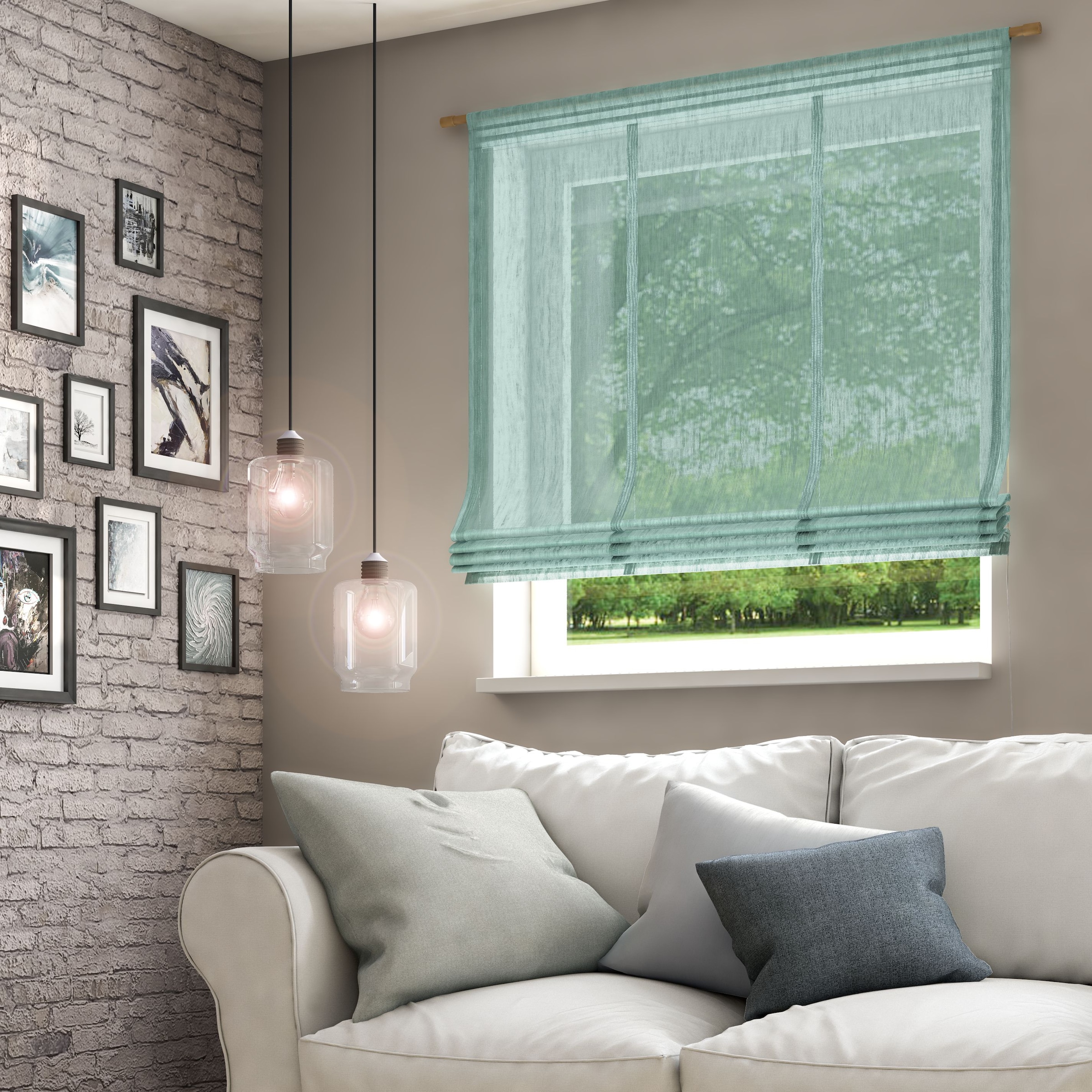 Neutex for you! Raffrollo »Libre-ECO«, mit Stangendurchzug, freihängend günstig online kaufen