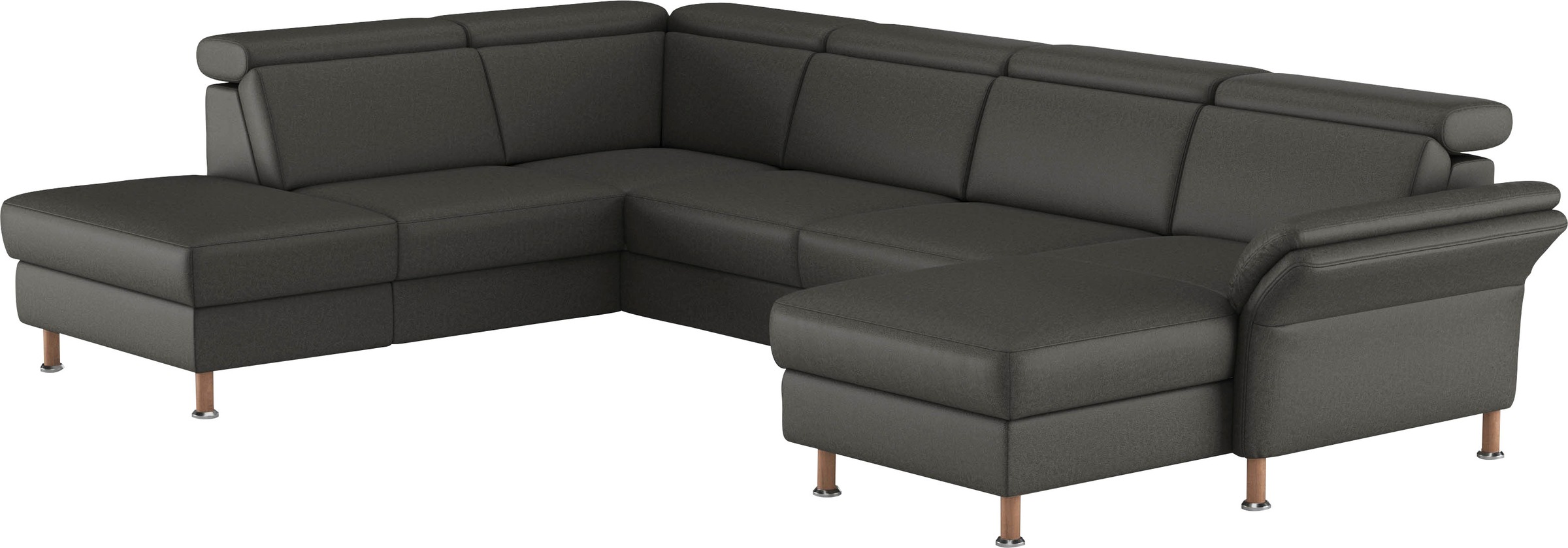 Home affaire Wohnlandschaft »Calypso U-Form« wahlweise mit motorischer Rela günstig online kaufen