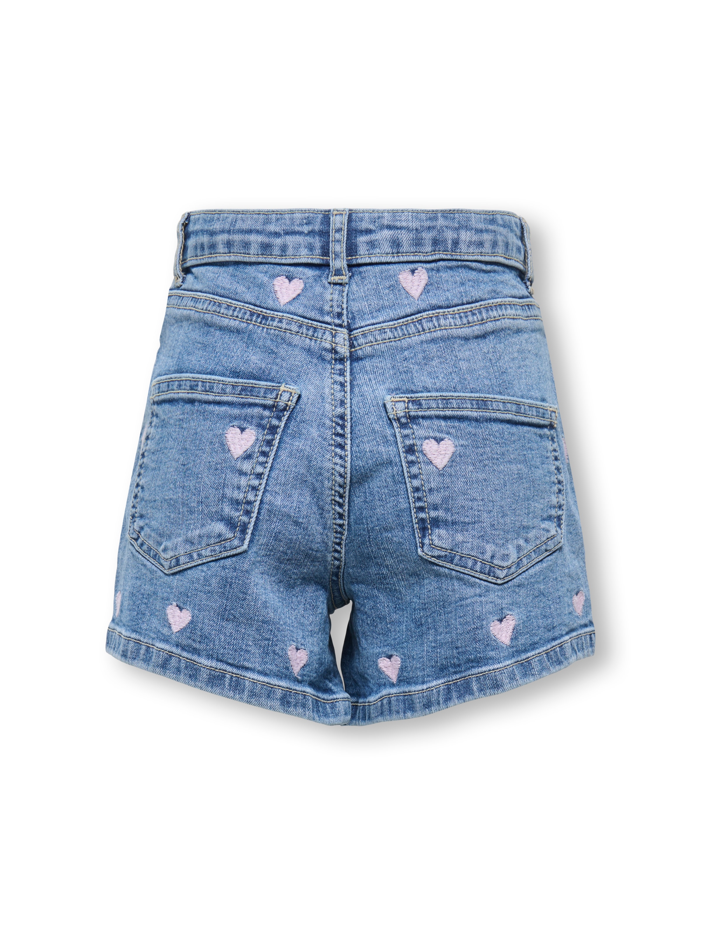 KIDS ONLY Jeansshorts »KMGJUICY HEART EMB SHORTS DNM«