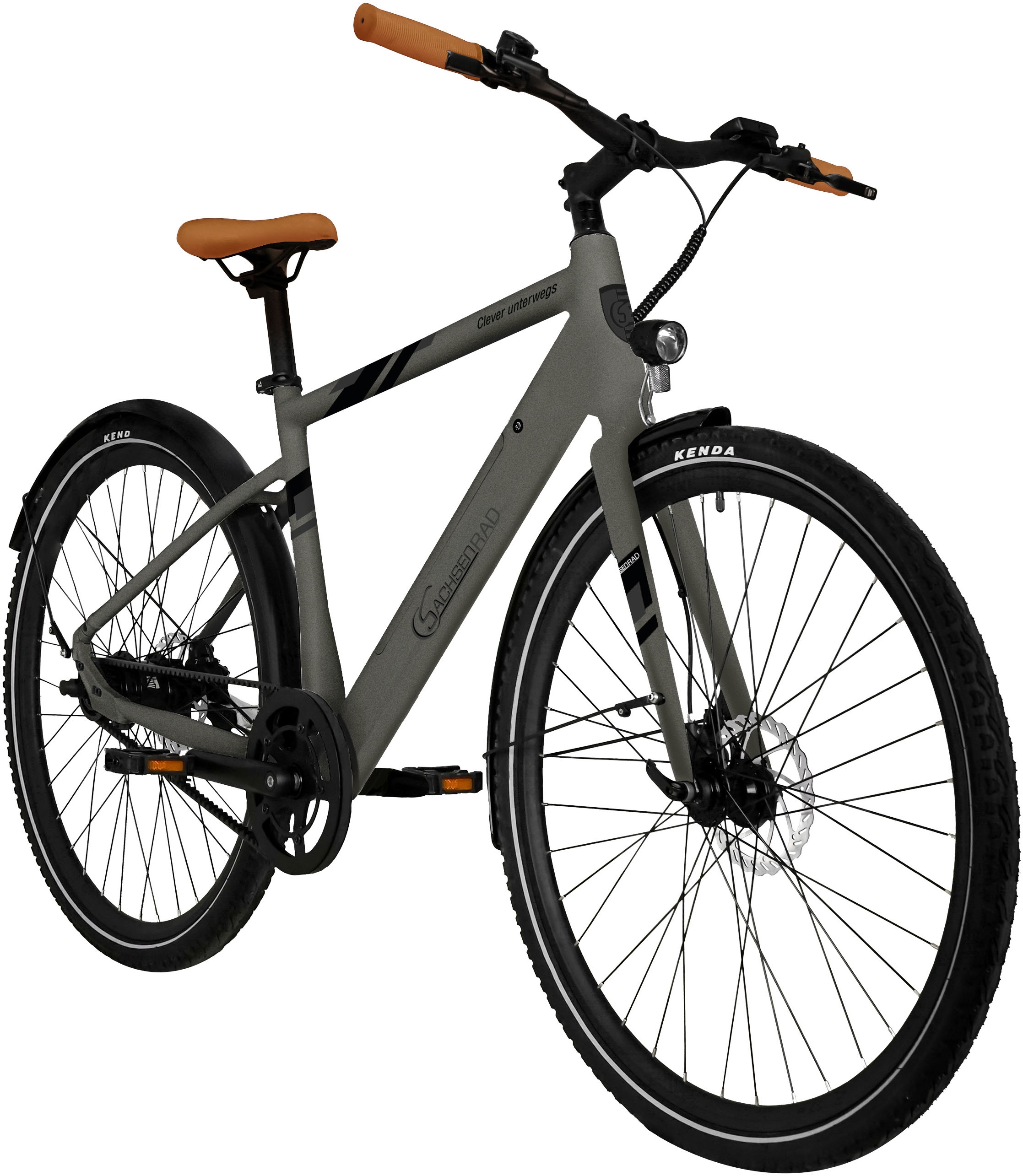 SachsenRad E-Bike »C3T«, 1 Gang, Shimano, Heckmotor 250 W