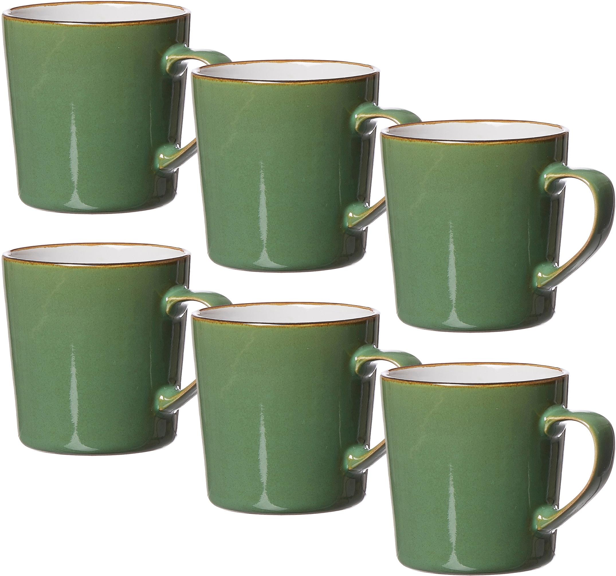 Ritzenhoff & Breker Becher »Kaffeebecher-Set Visby 6tlg, Weiß«, (Set, 6 tlg günstig online kaufen