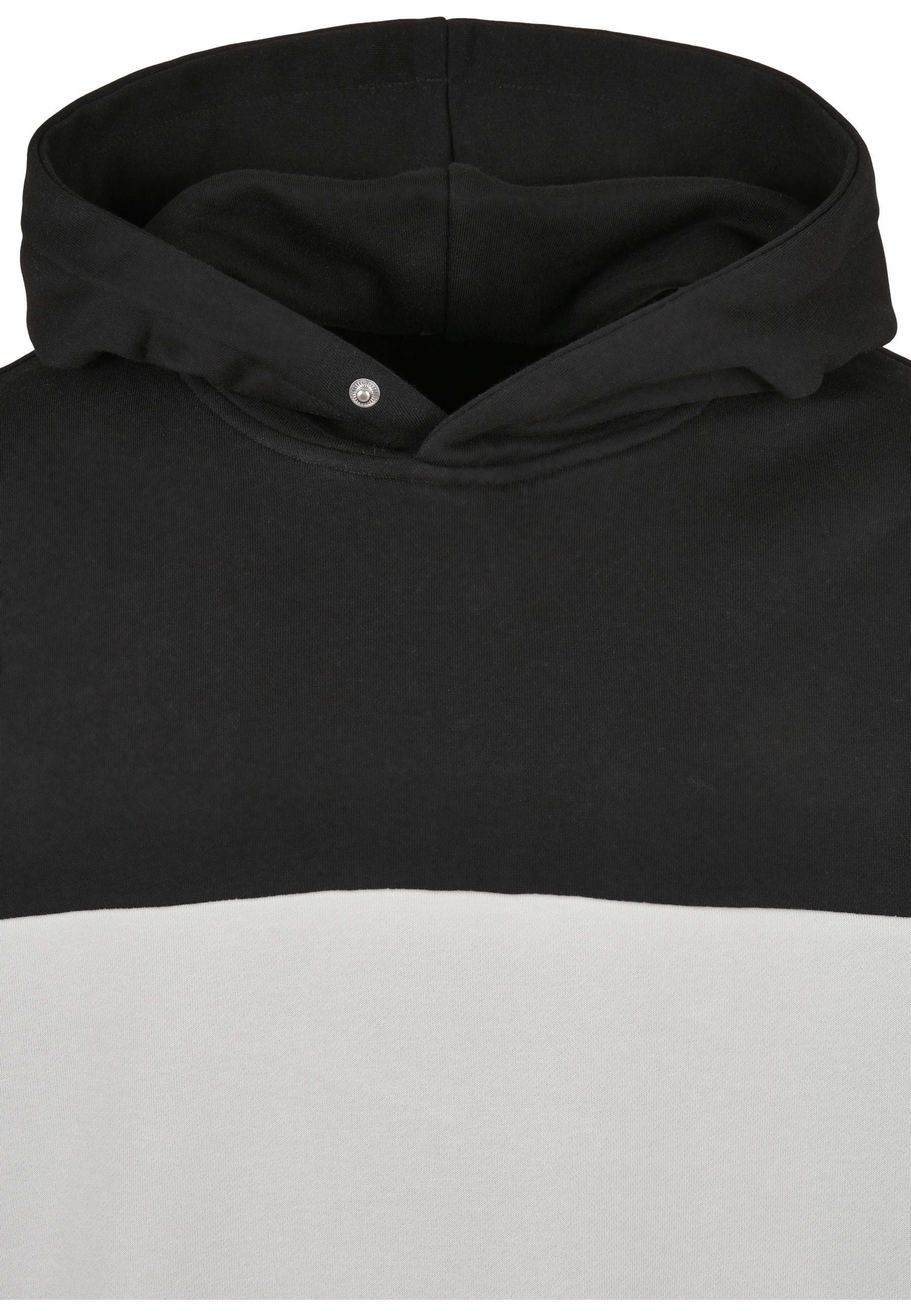 URBAN CLASSICS Rundhalspullover »Urban Classics Herren Upper Block Hoody« 1 Stk.