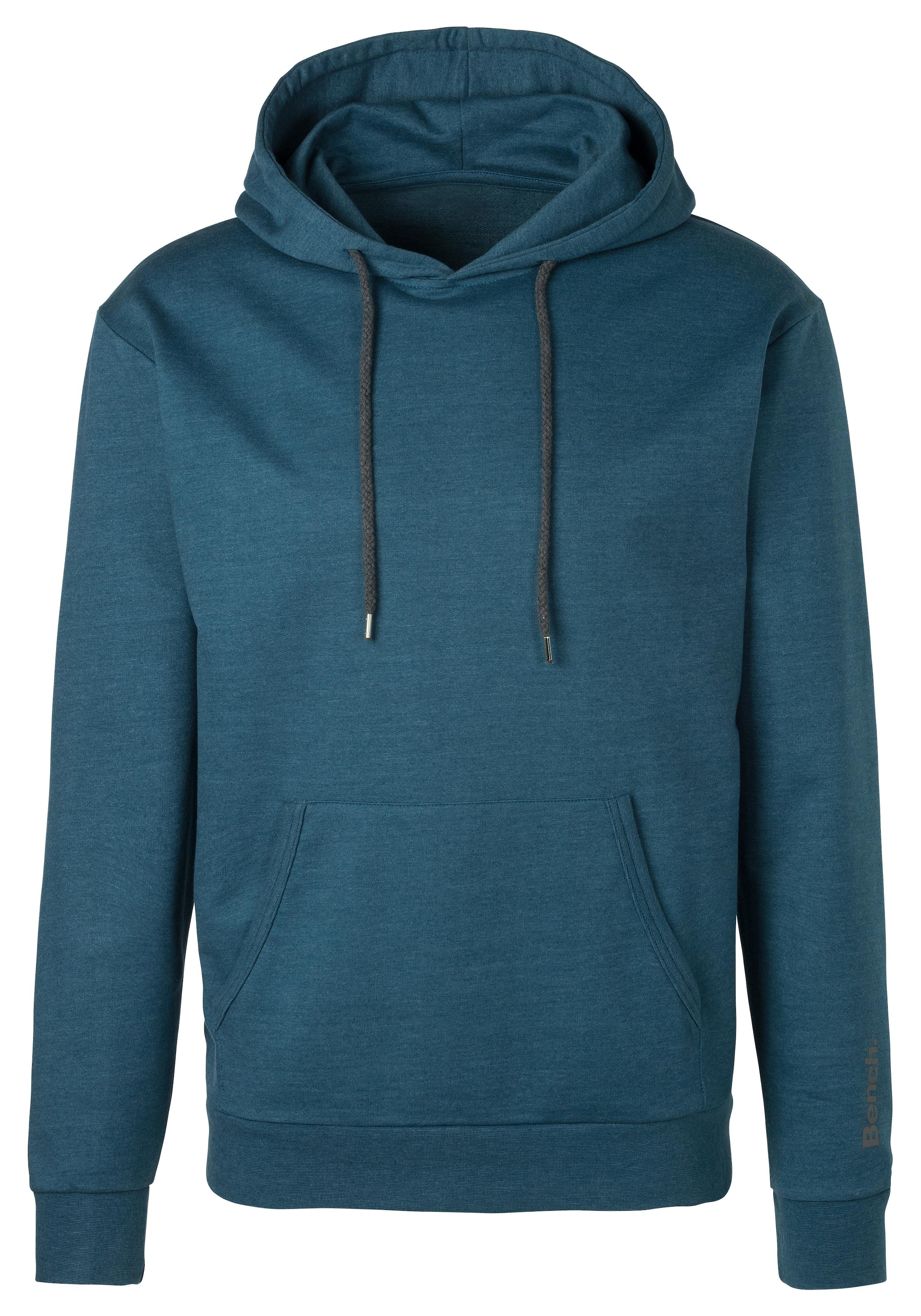 Bench. Loungewear Hoodie, Langarm, Sweatshirt mit Rundhals und Kapuze, Baumwollmischung