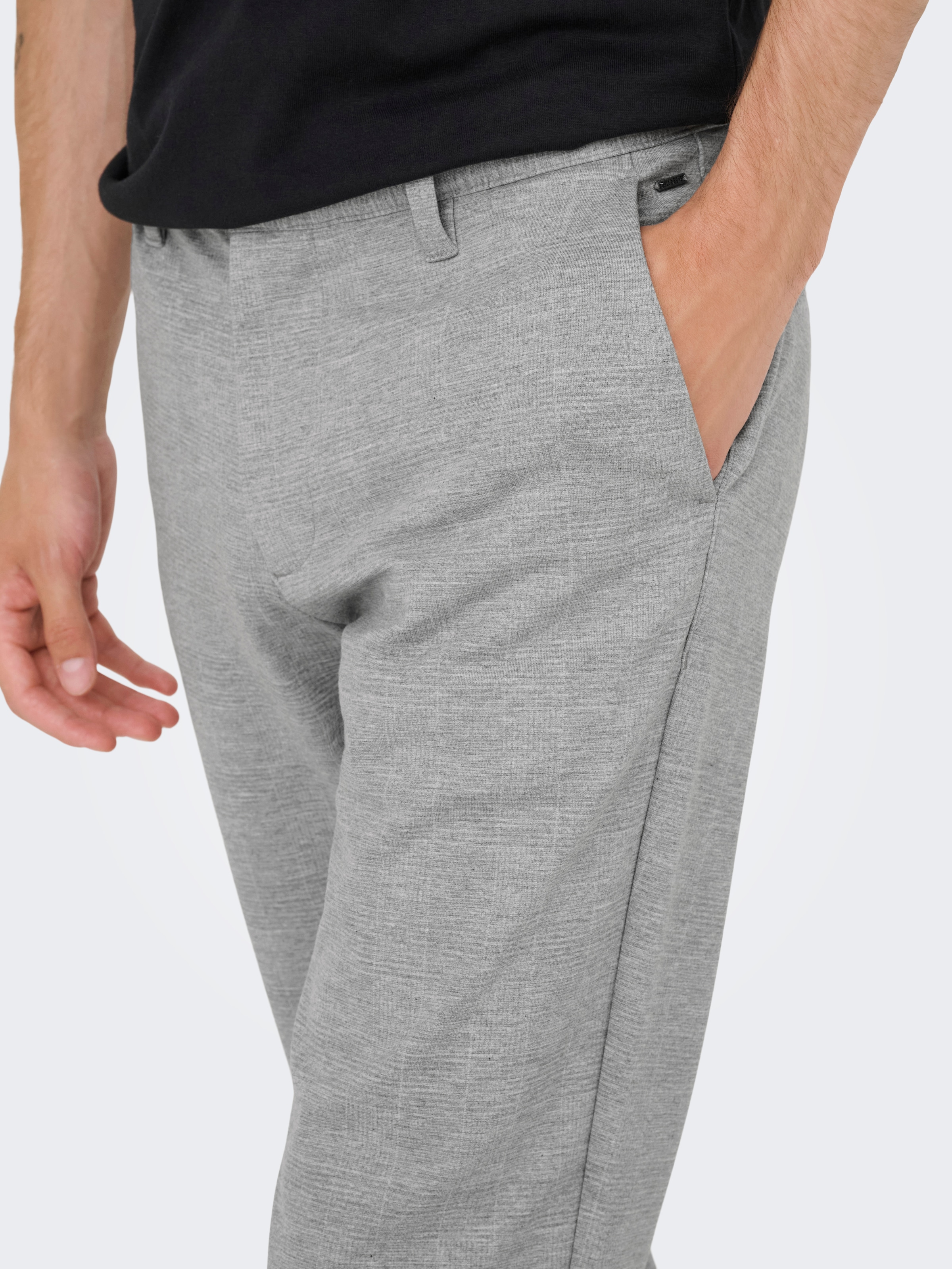 ONLY & SONS Chinohose »ONSMARK SLIM CHECK PANTS 9887 NOOS«