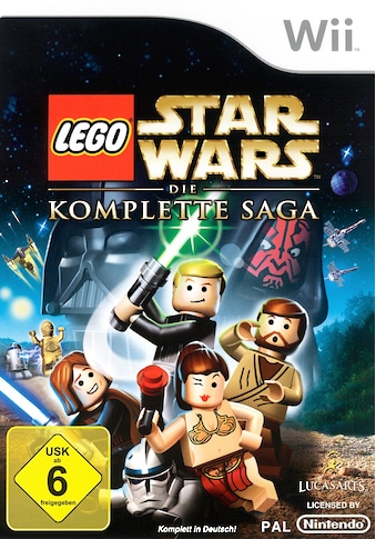 Lucas Arts Spielesoftware »LEGO Star Wars: Die komplette Saga«, Nintendo Wii, Software... kaufen