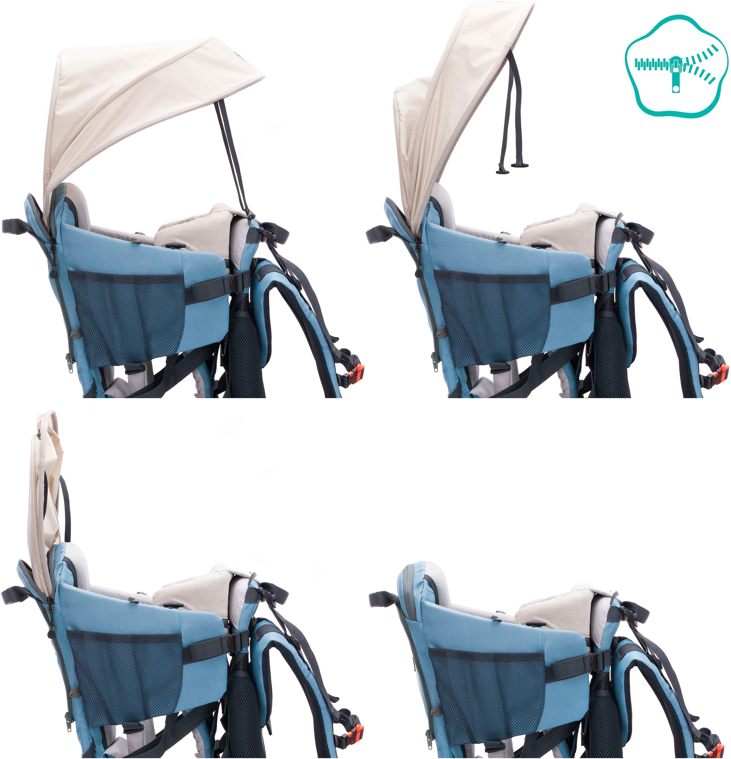 Fillikid Rückentrage »Adventure«, bis 20 kg