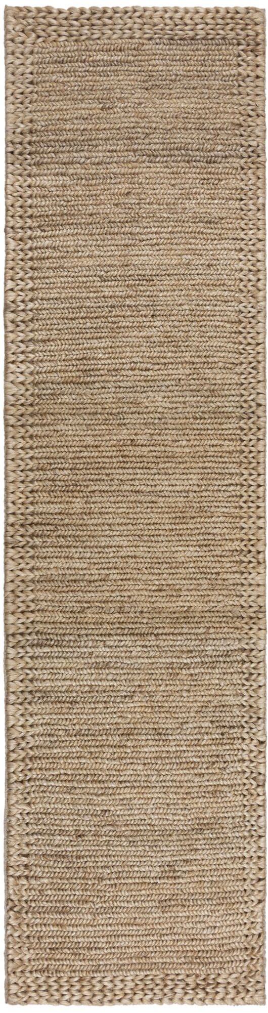 FLAIR RUGS Teppich »Drew mit Bordüre, handgewebt, aus Jute, Soumak-Handflec günstig online kaufen