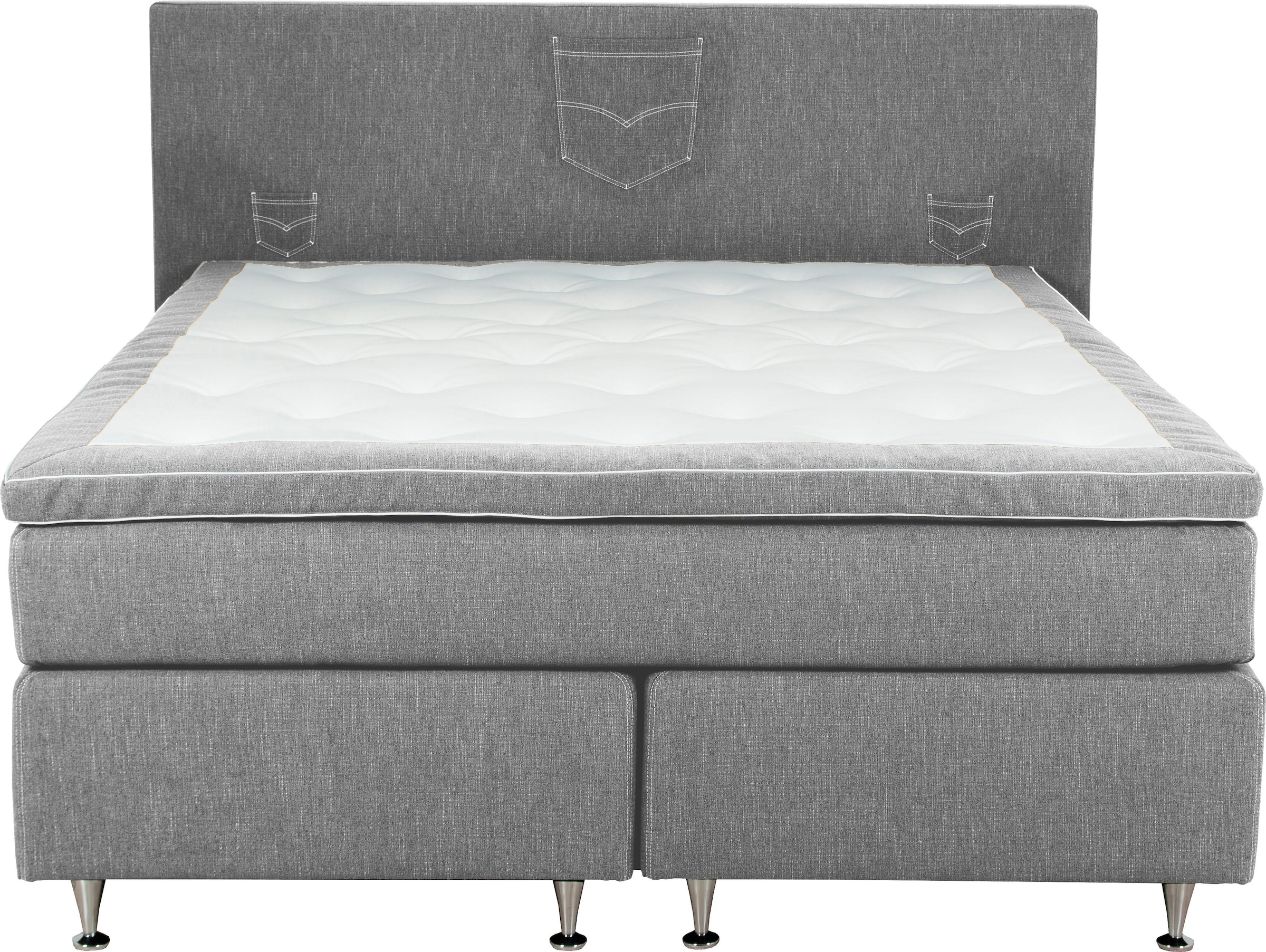 Home affaire Boxspringbett »Zahara« inkl. Topper, besonderes Highlight: auf günstig online kaufen