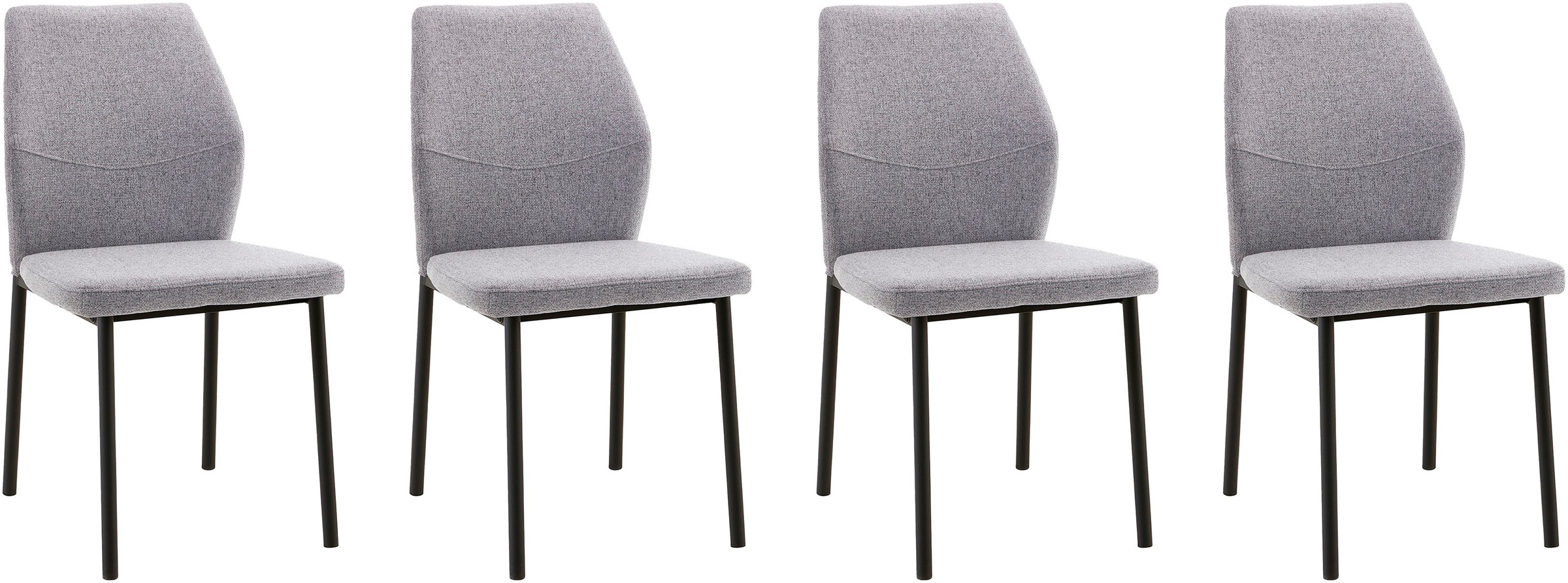 Home affaire Esszimmerstuhl »Lumos«, (Set), 4 St., Webstoff, Webstoff in vi günstig online kaufen