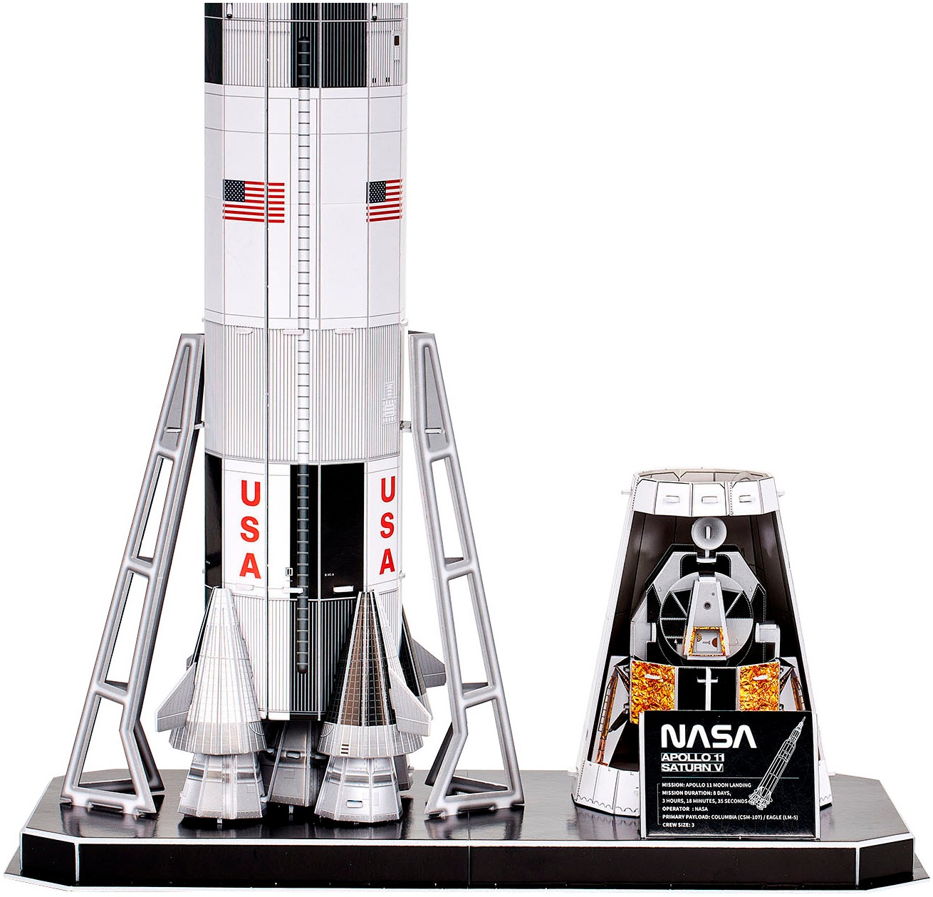 Revell® 3D-Puzzle »Apollo 11 Saturn V«
