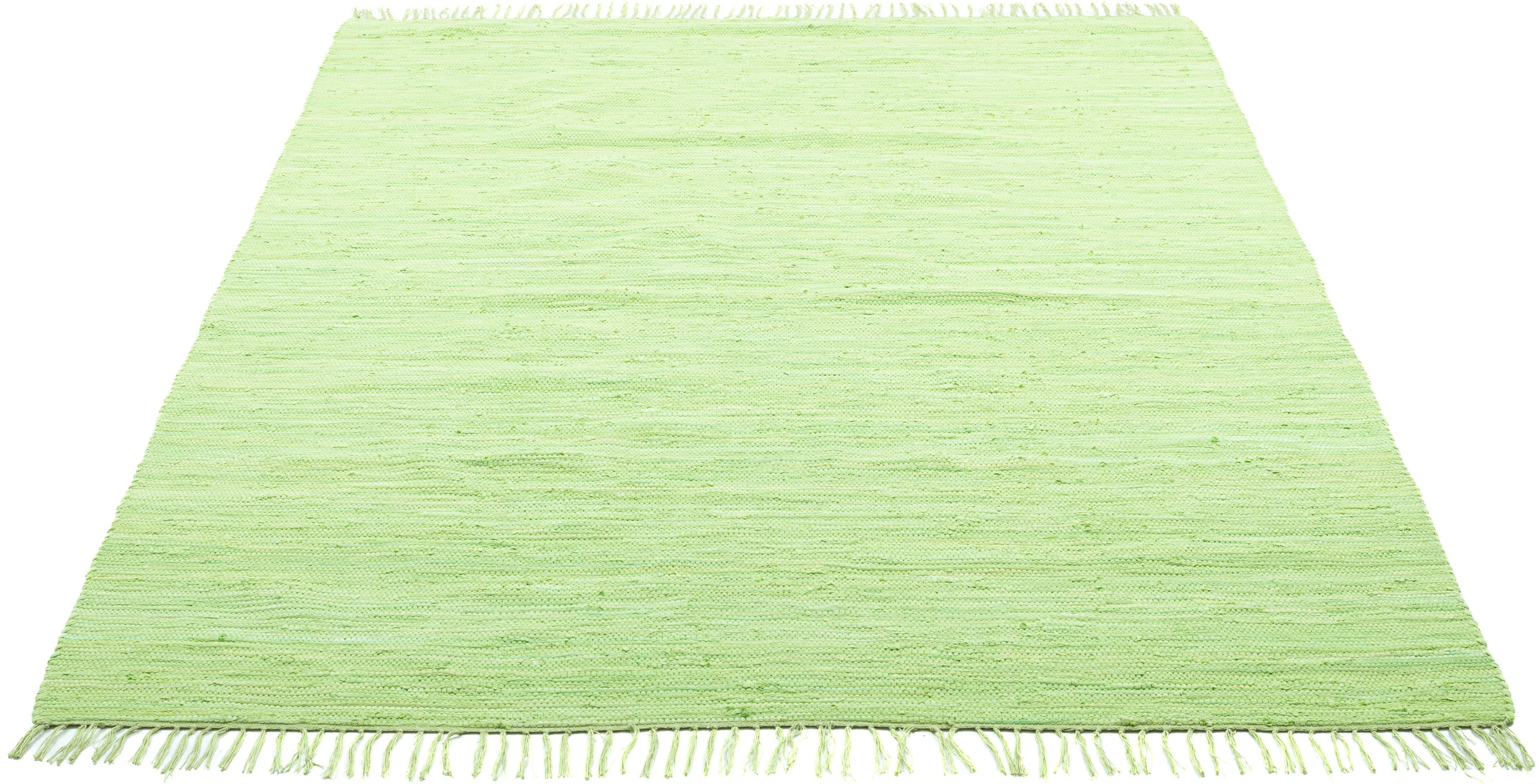 OTTO home Teppich »Cadis« rechteckig 5 mm Höhe Wendeteppich, mit Fransen, U günstig online kaufen