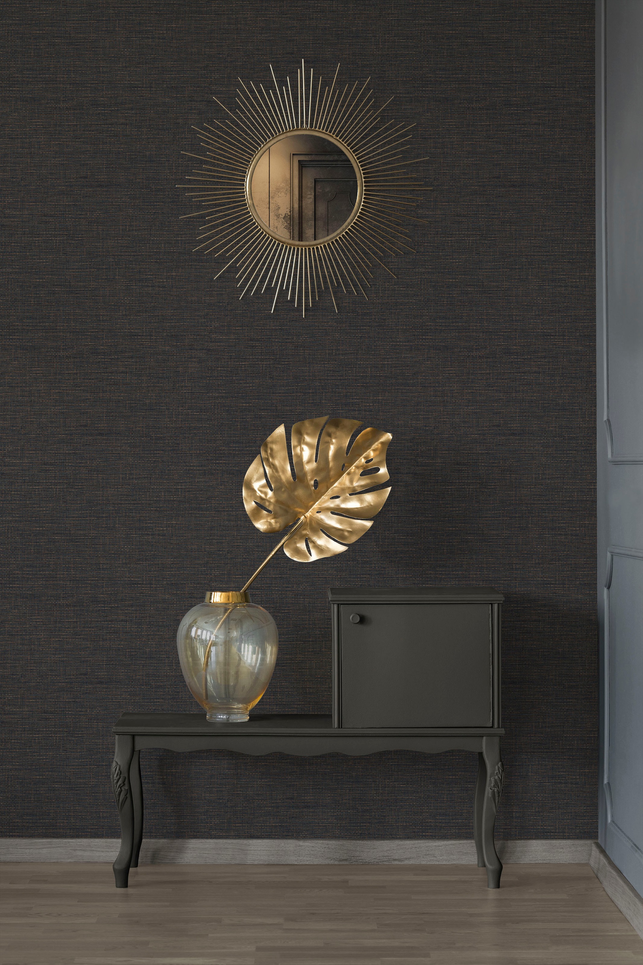 living walls Vliestapete »Desert Lodge«, Flechtoptik-Leinenoptik-Strukturmuster, Tapete Struktur Tapeten Wohnzimmer Schlafzimmer Küche Flur Design Büro