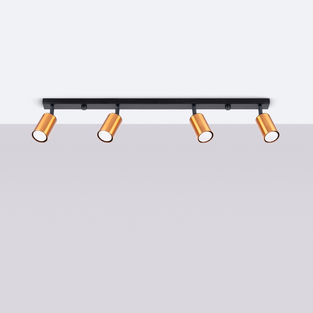 SOLLUX lighting Deckenstrahler »Plafond WINX 4L«, für Leuchtmittel 4 x GU10 günstig online kaufen