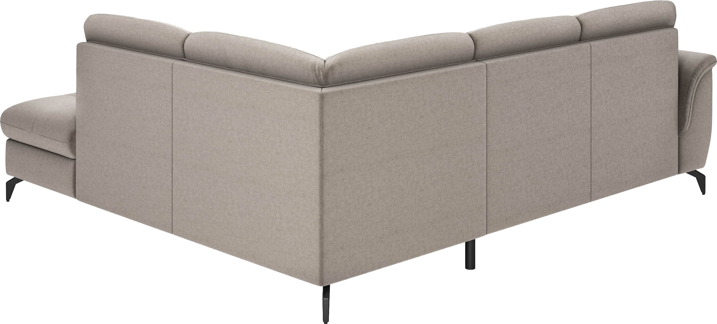 sit&more Ecksofa »Zora L-Form«, wahlweise mit Bettfunktion und Bettkasten