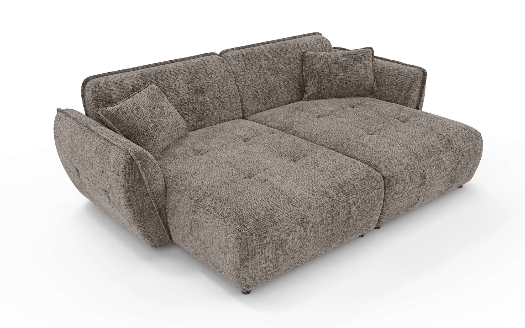 Home affaire Big-Sofa »MIRELDA Design-Sofa mit Steppungen, extra tief, Brei günstig online kaufen