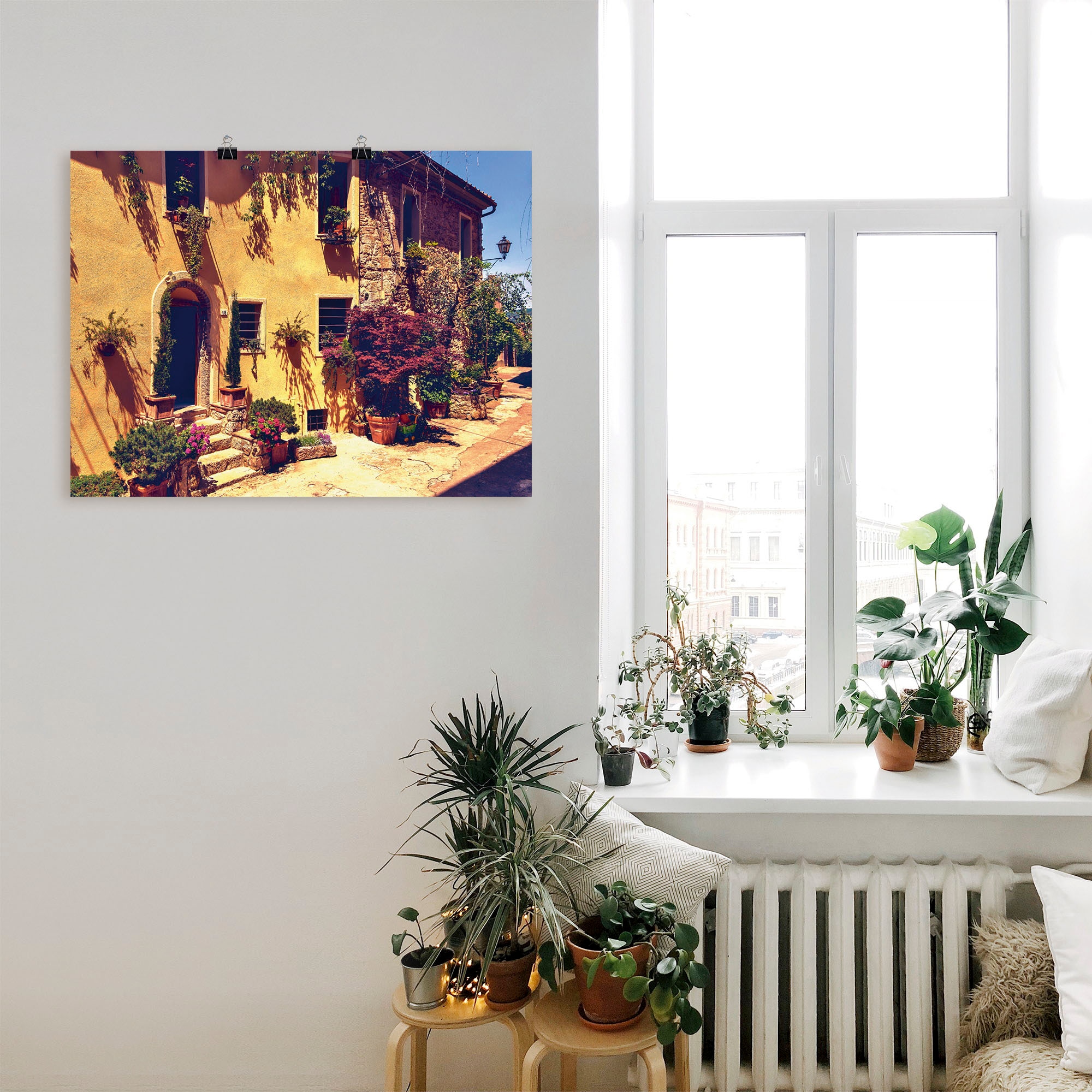 Artland Wandbild »Siena Toskana«, Europa, (1 St.), als Leinwandbild, Poster, Wandaufkleber in verschied. Größen