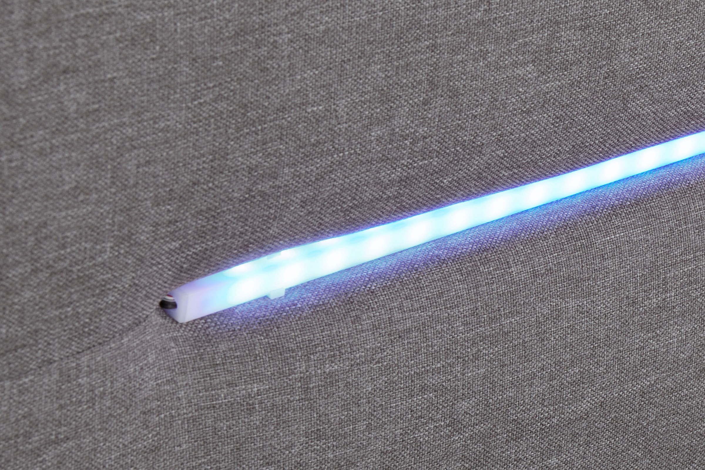 COTTA Boxbett »Lighstar«, inklusive LED-Beleuchtung, Topper, Bettkasten und Zierkissen