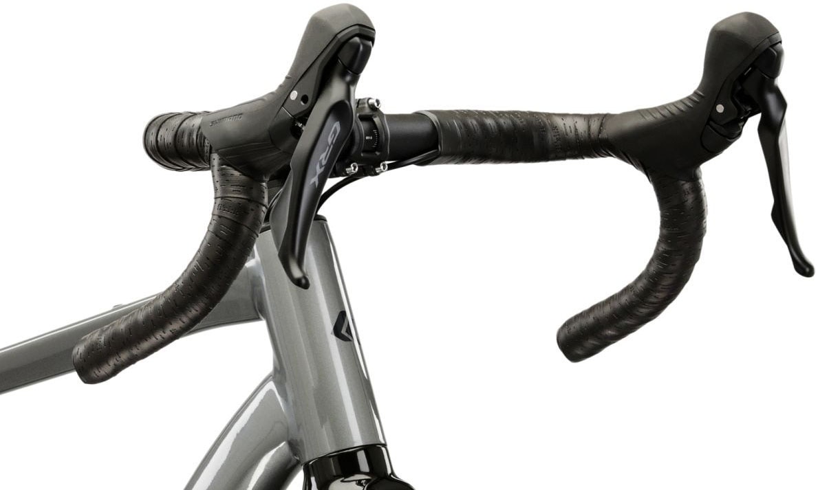 Kross Gravelbike »Gravelbike Esker 5.0 GRX 1X12 Grau 12 Gänge« 12 Gang Shimano GRX RX822 Schaltwerk Kettenschaltung