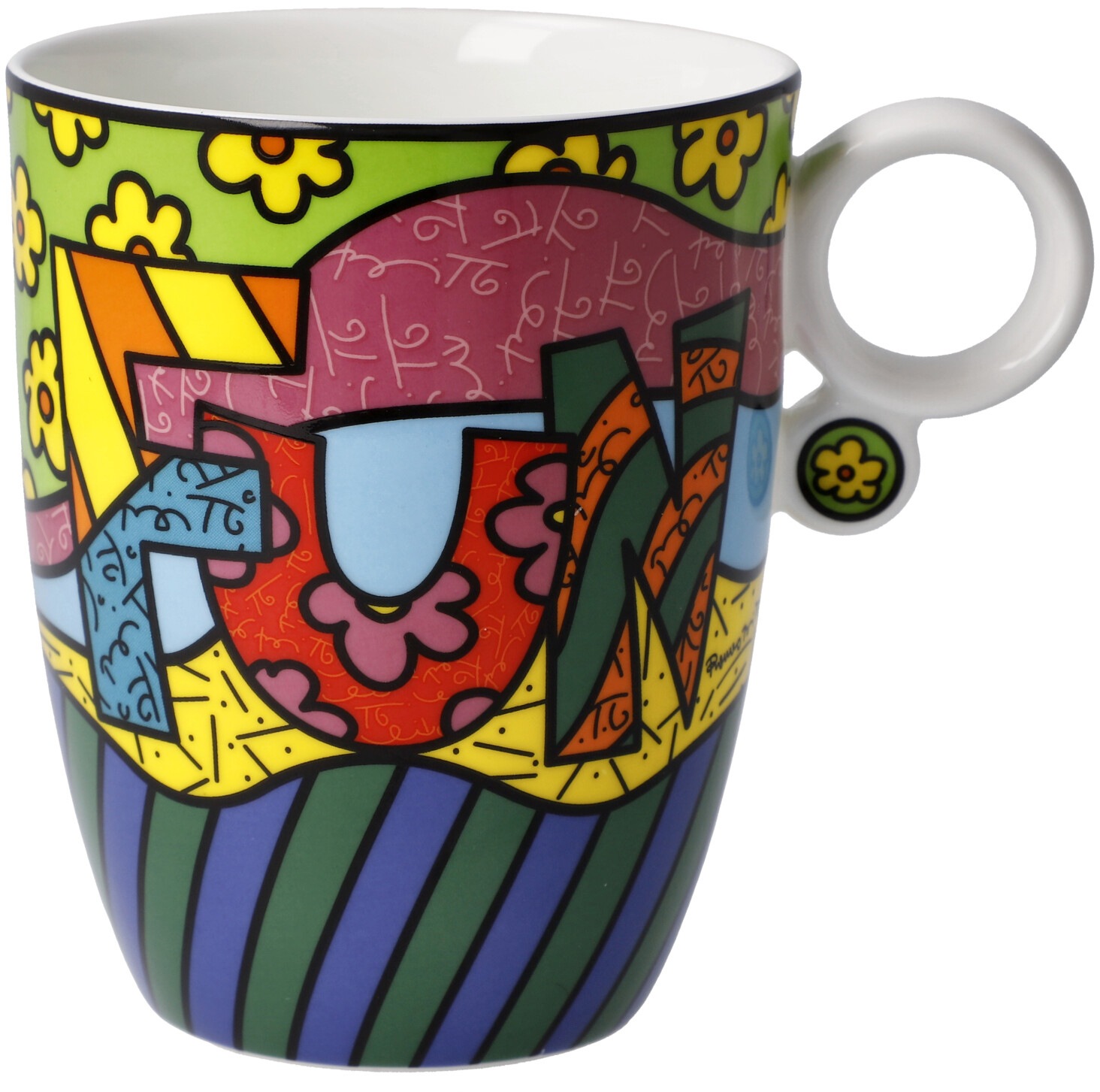 Goebel Tasse »Britto«, Pop Art, Künstlertasse, Fine Bone China, Romero Britto - Fun
