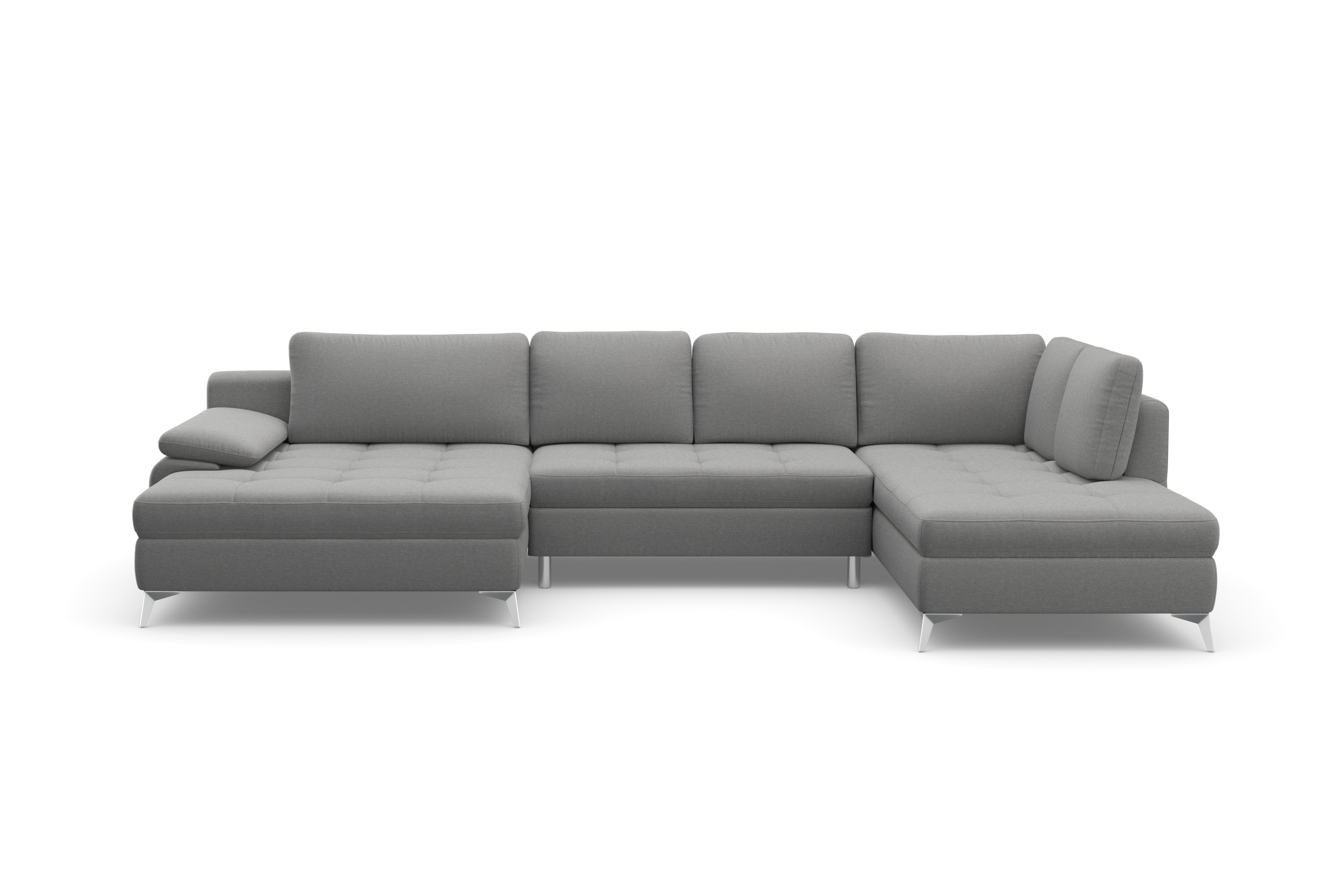 sit&more Wohnlandschaft »Latigo U-Form«, mit Mega-Recamiere, wahlweise mit Bettfunktion und Bettkasten