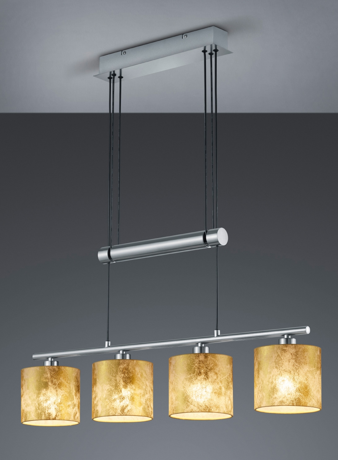 TRIO Leuchten LED Pendelleuchte »Garda«, 4 flammig-flammig, LED Hängelampe,  LED Hängeleuchte, höhenverstellbar online kaufen