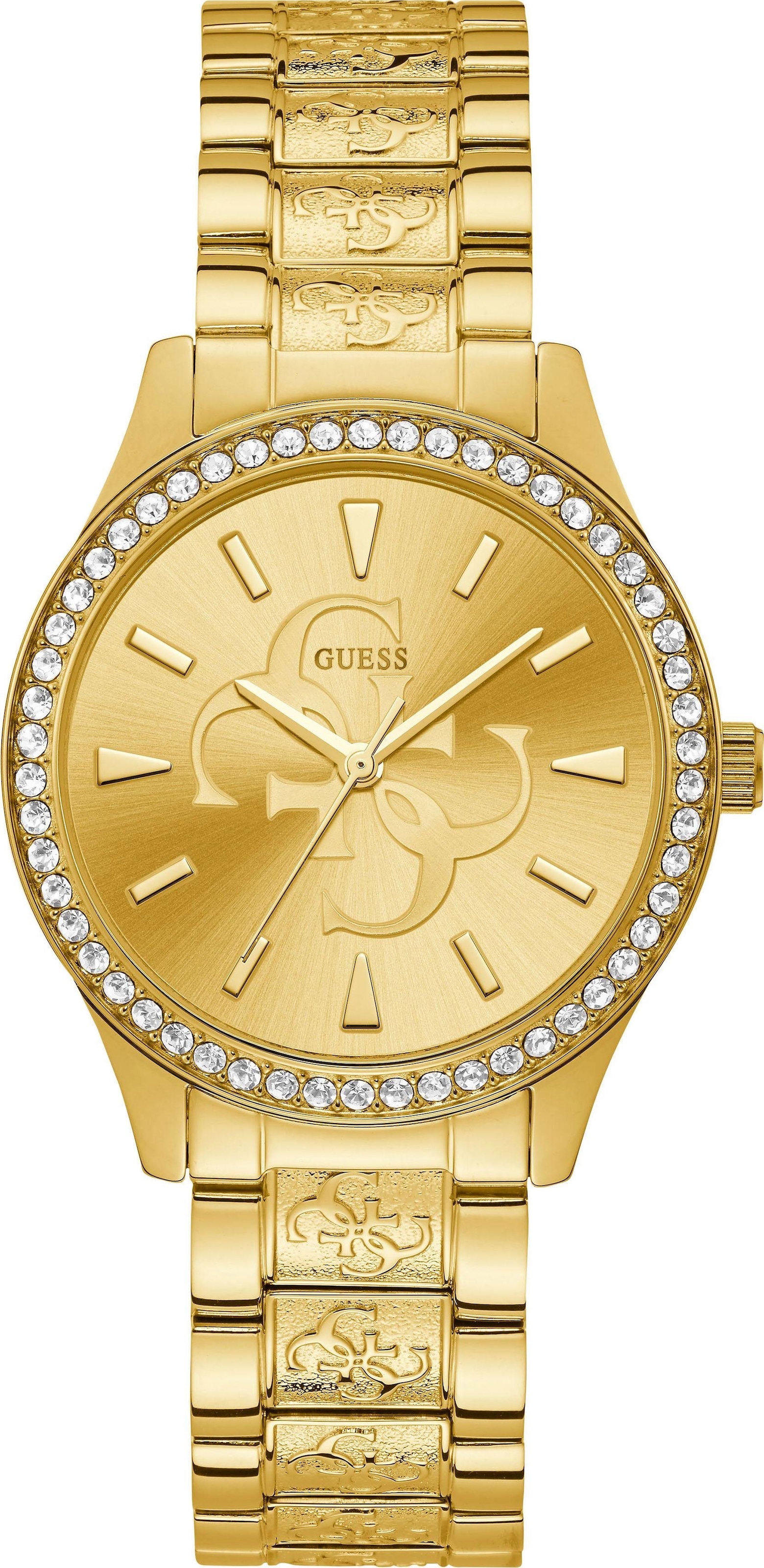 Guess Quarzuhr »ANNA«, Armbanduhr, Damenuhr