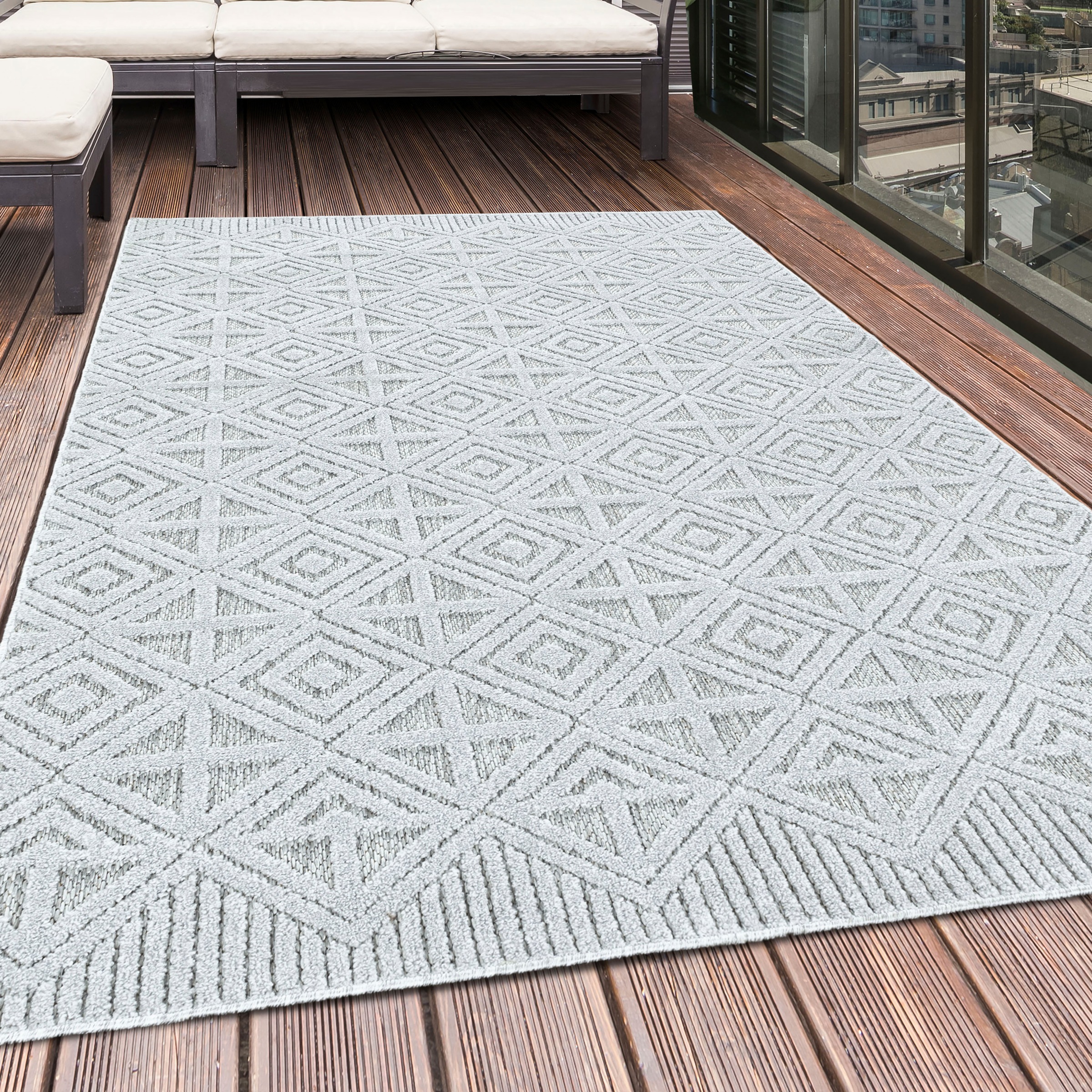 Ayyildiz Teppiche Teppich »BAHAMA 5156«, rechteckig, 8 mm Höhe, Läufer, Fla günstig online kaufen