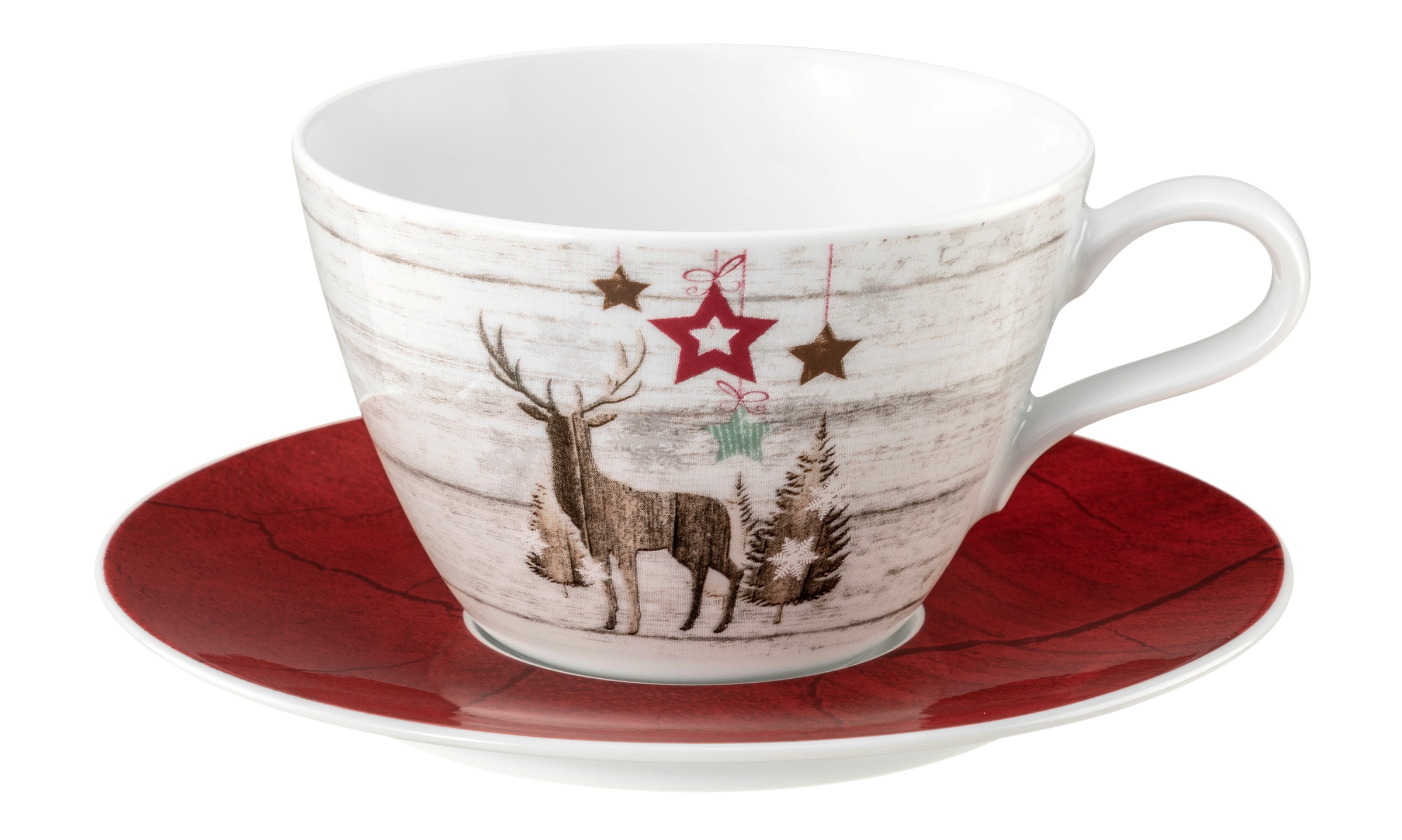 Seltmann Weiden Cappuccinotasse »Life Christmas, Milchkaffeeobertasse, 0,37 günstig online kaufen