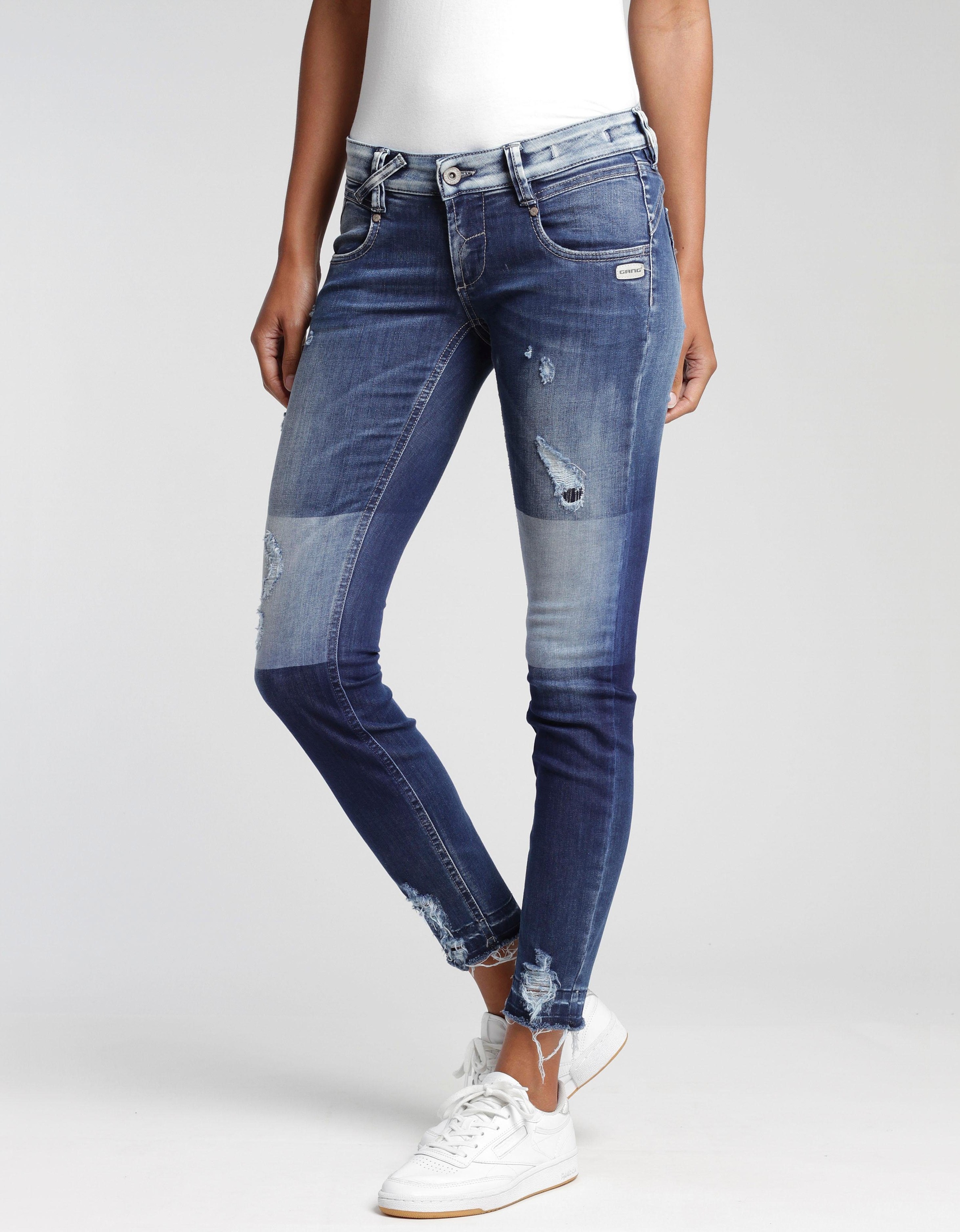 gang nena skinny fit cropped jeans