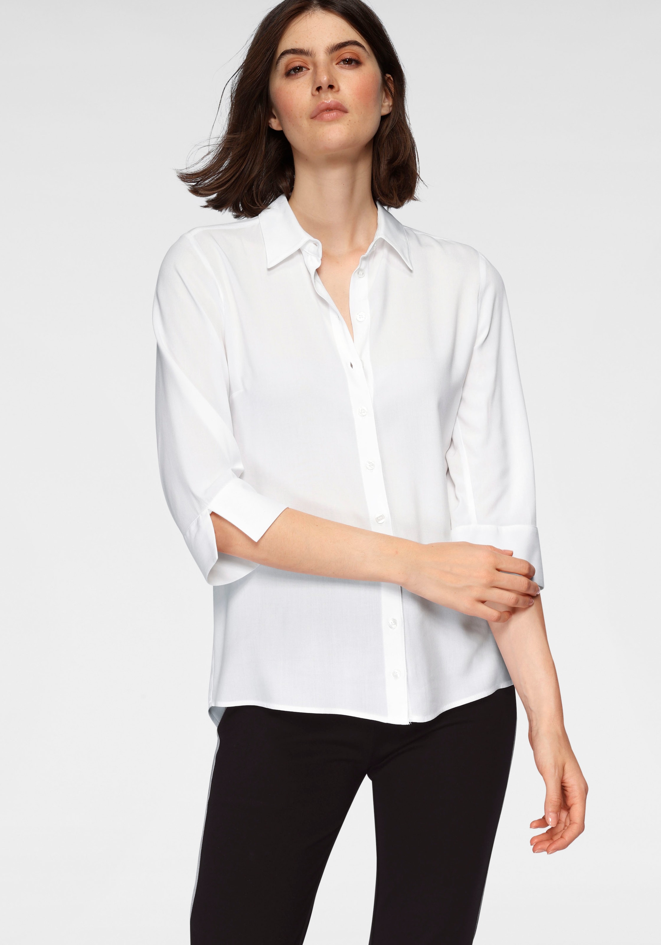OTTO products Klassische LENZING™ ECOVERO™ nachhaltig Viskose weicher Bluse, aus online kaufen