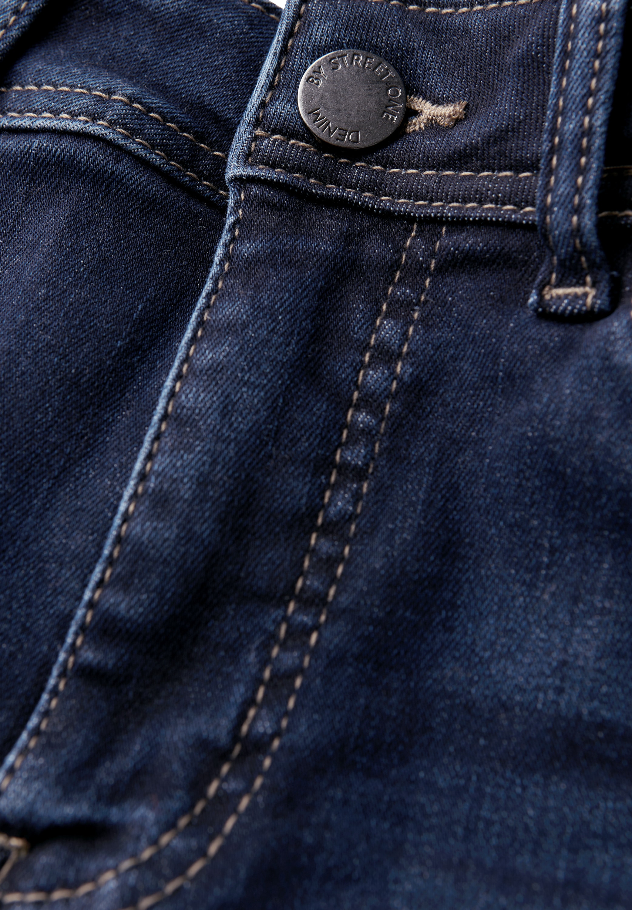 STREET ONE Weite Jeans 5-Pocket, im Loose Fit, mit Stretch