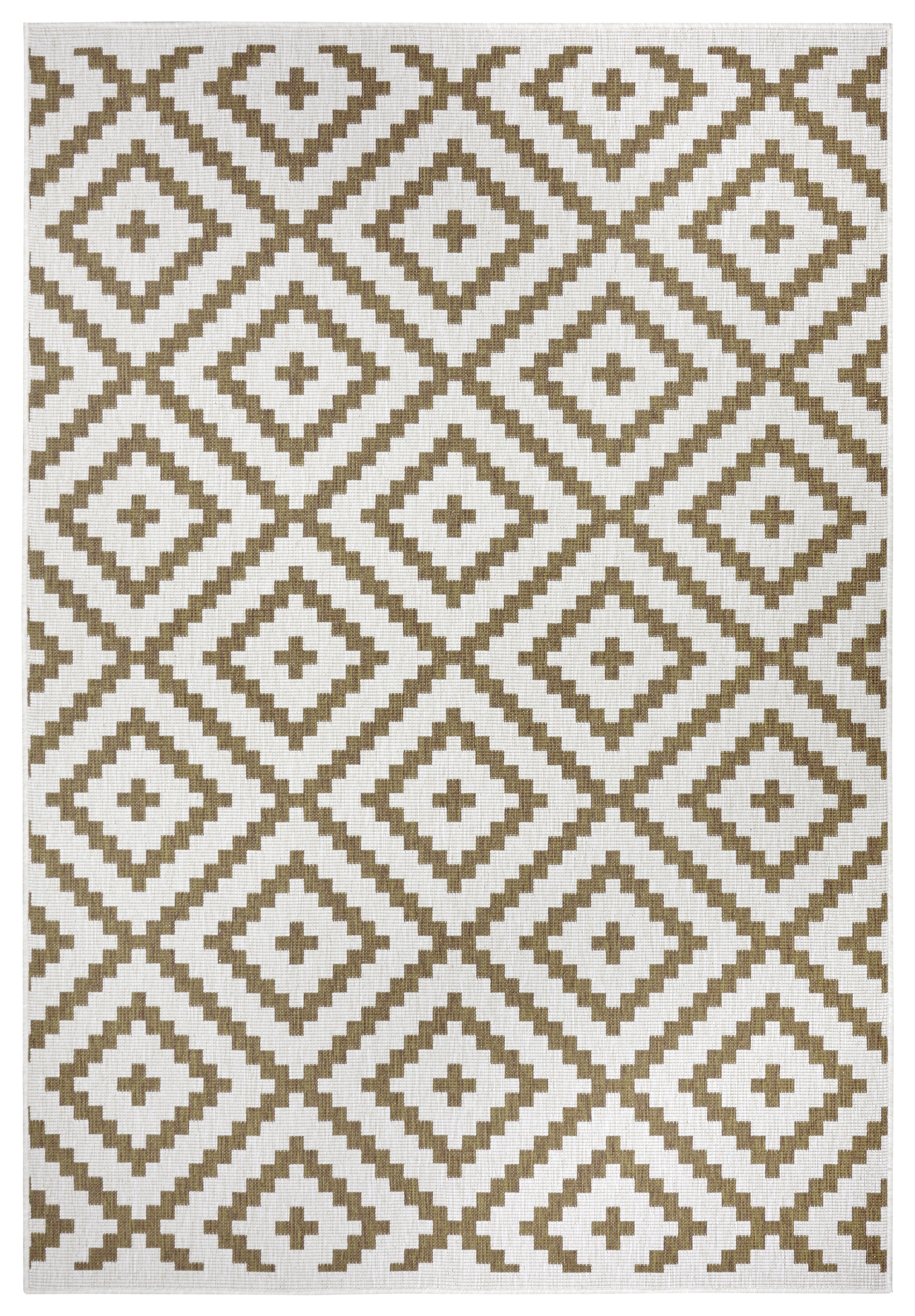 my home Teppich »Ronda Wendeteppich«, rechteckig, 5 mm Höhe, Sisal-Optik, Flachgewebe, In- und Outdoor, geometrisches Boho Design