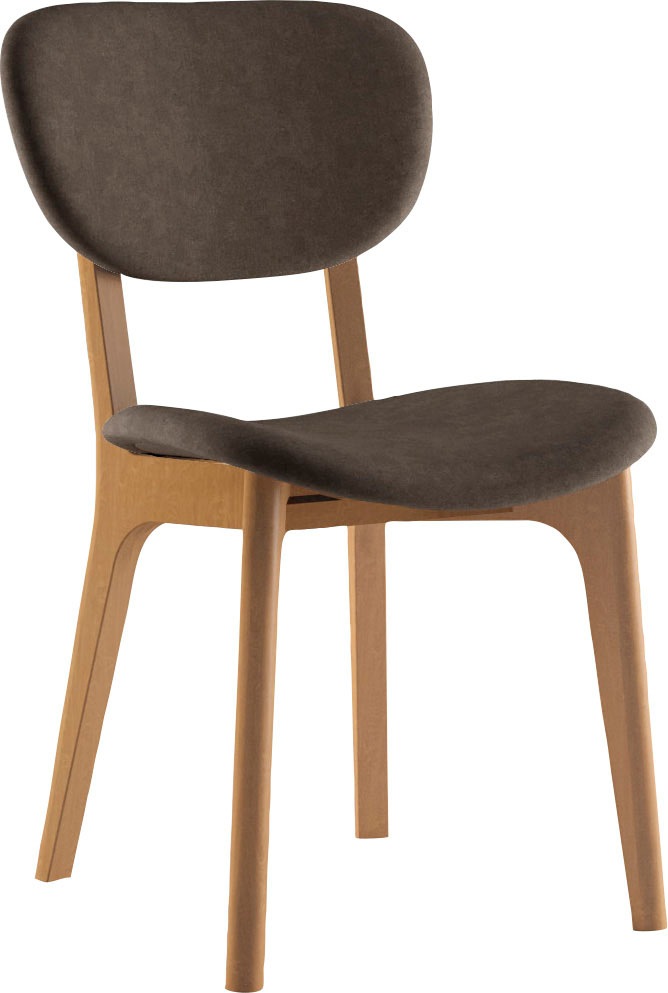 INOSIGN Stuhl »COZY Made in Italy« (Set) 2 Stk.Gestell in Buche, Kirsch- od günstig online kaufen