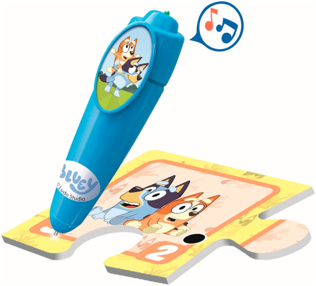 Clementoni® Puzzle »Quiz-Bodenpuzzle - Bluey« Made in Europe