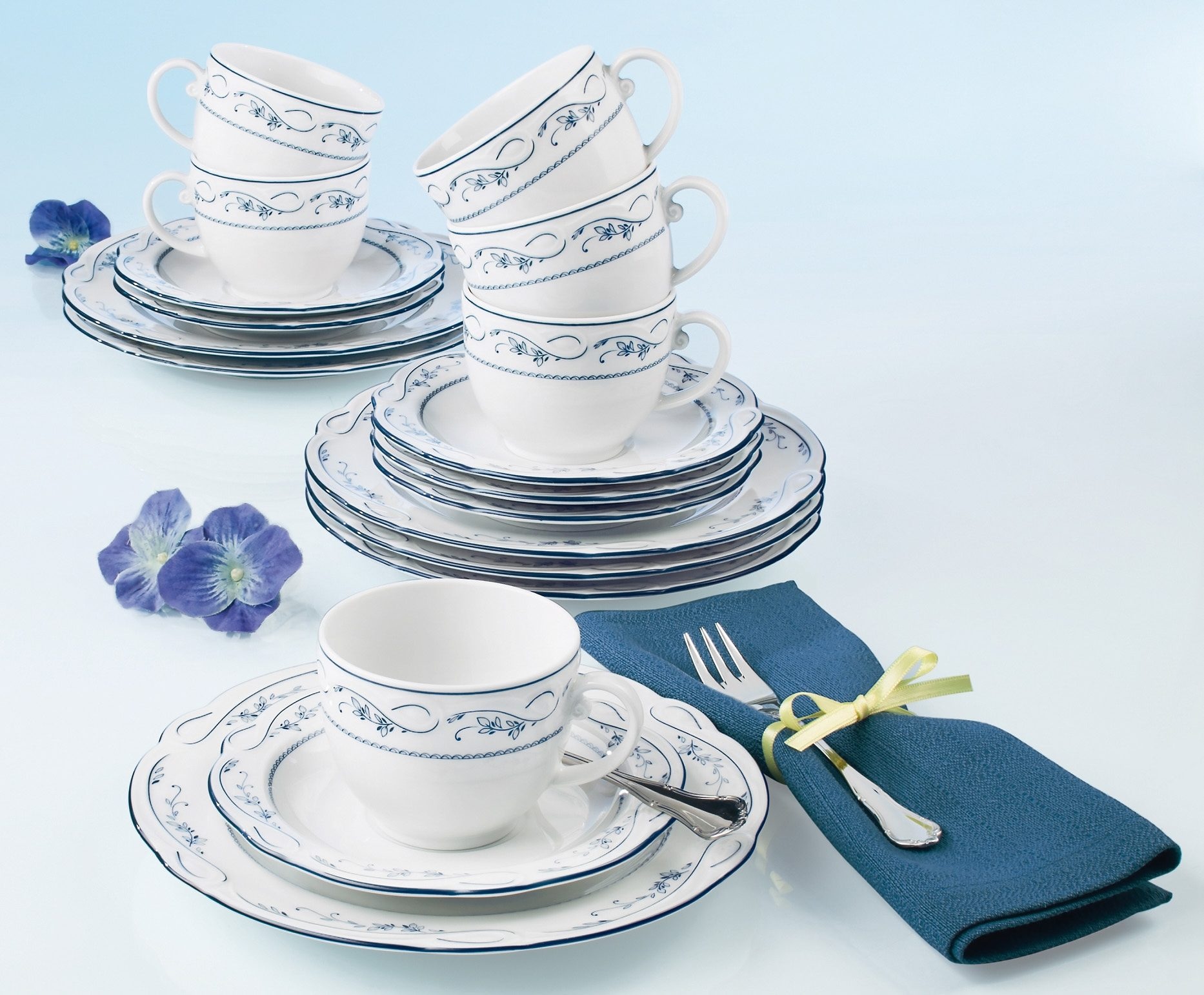 Seltmann Weiden Kaffeeservice »Geschirr-Set, Service Desiree Aalborg«, (Set,  18 tlg.), Made in Germany, 18 Teile, für 6 Personen online kaufen